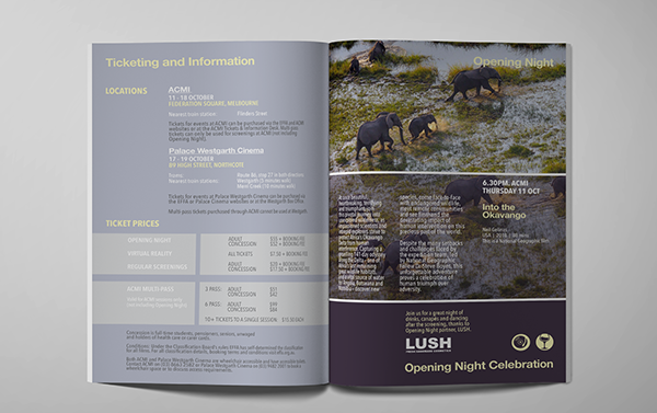 EFFA: festival programme, 2018