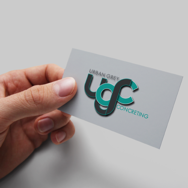 Urban Grey Concreting: branding + logo design, 2018