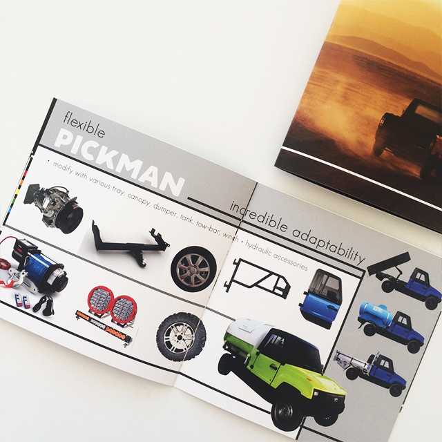Pickman: brand design + catalogue design, 2017