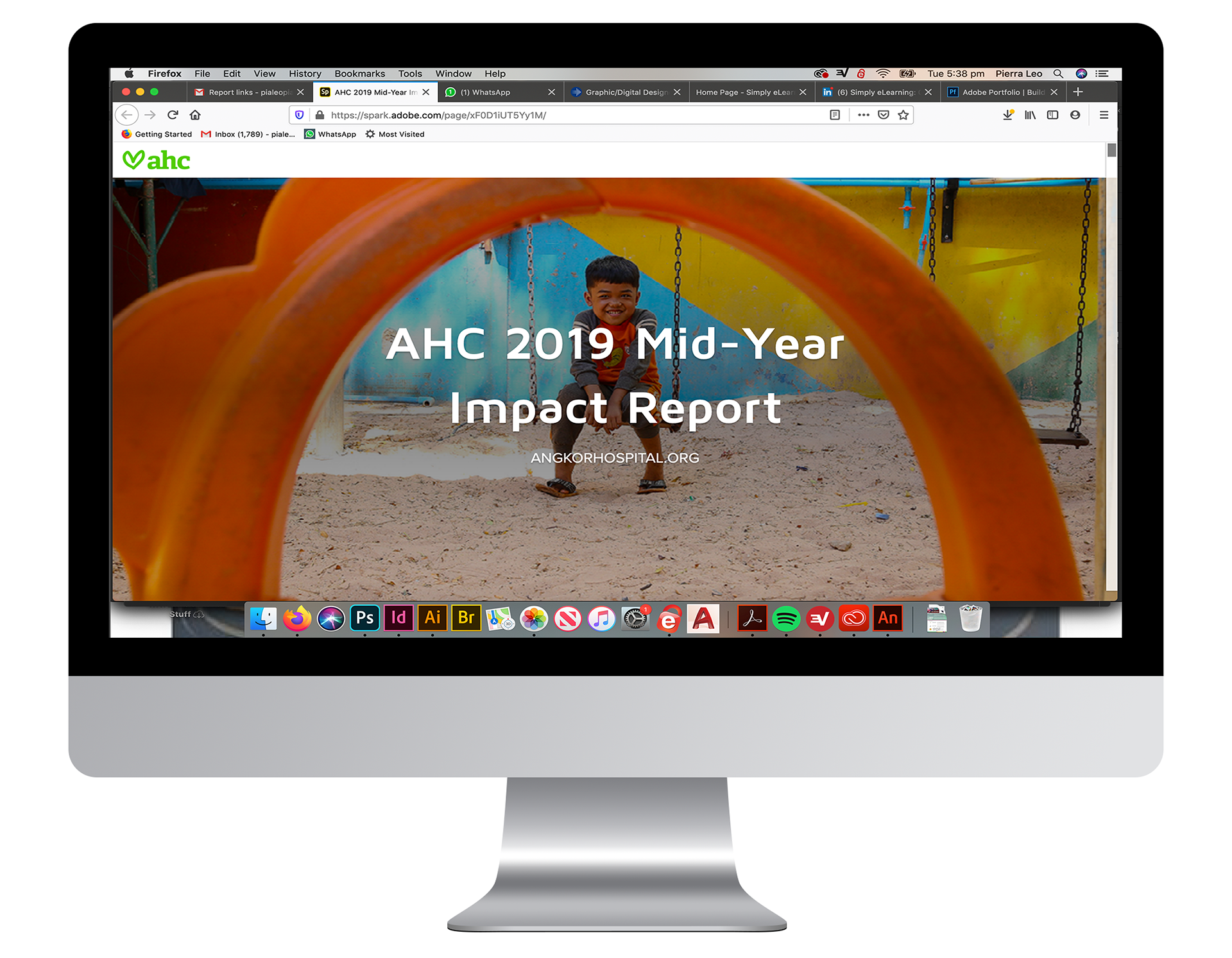 AHC: Impact Report January-June 2019 (Adobe Spark), 2019