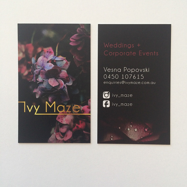 Ivy Maze: branding + logo design, 2017
