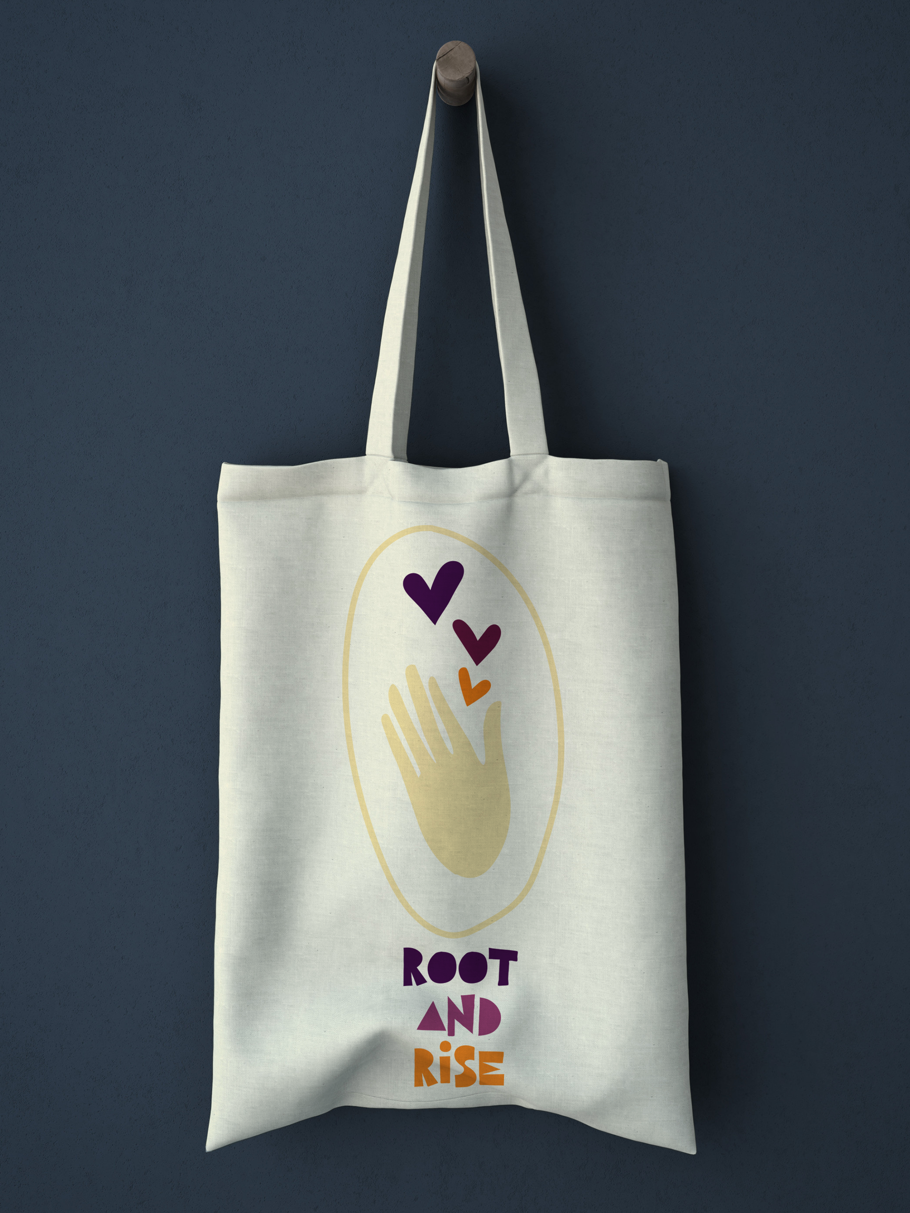 Root and Rise: Logo design, 2019