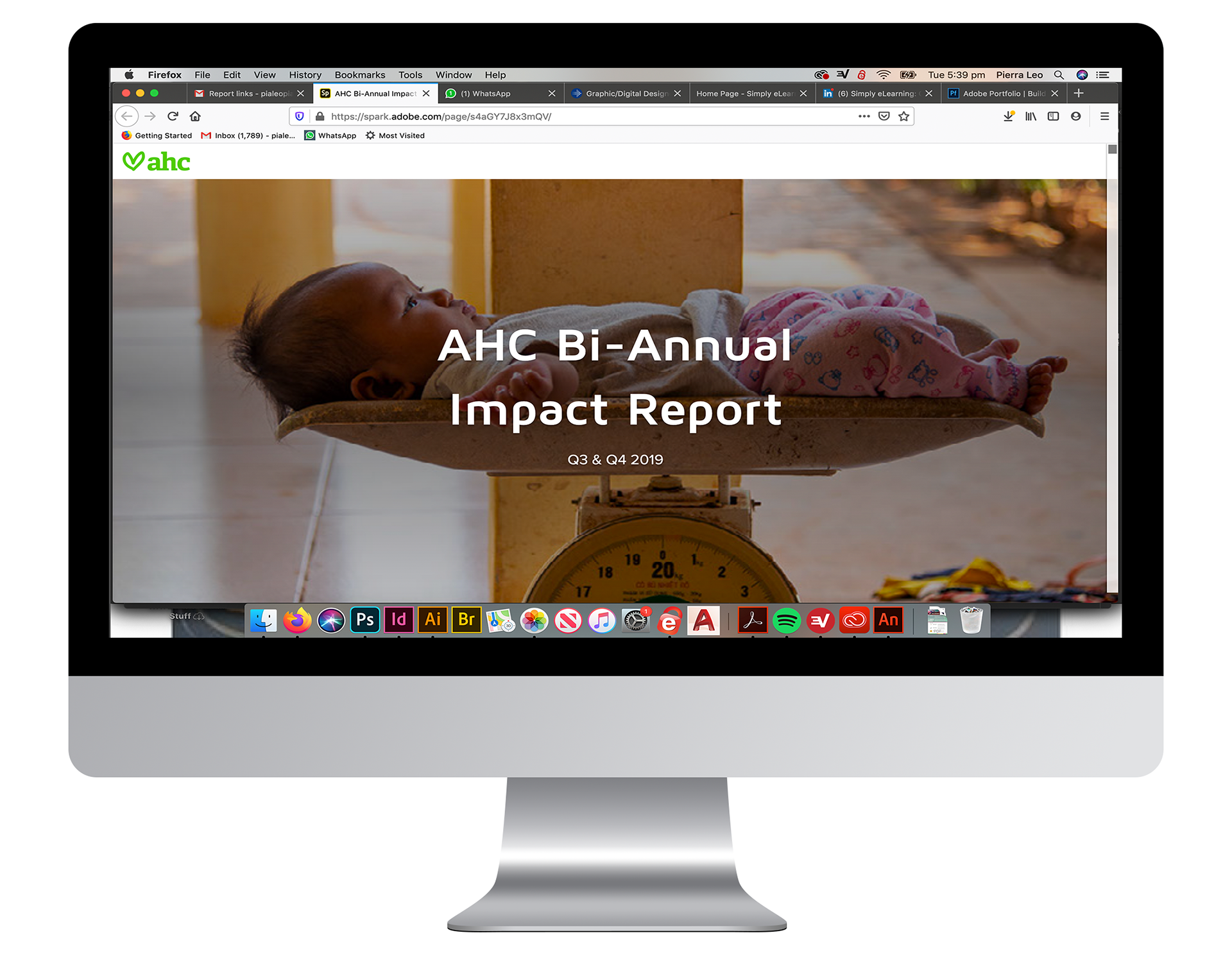 AHC: Impact Report July-December 2019 (Adobe Spark), 2019