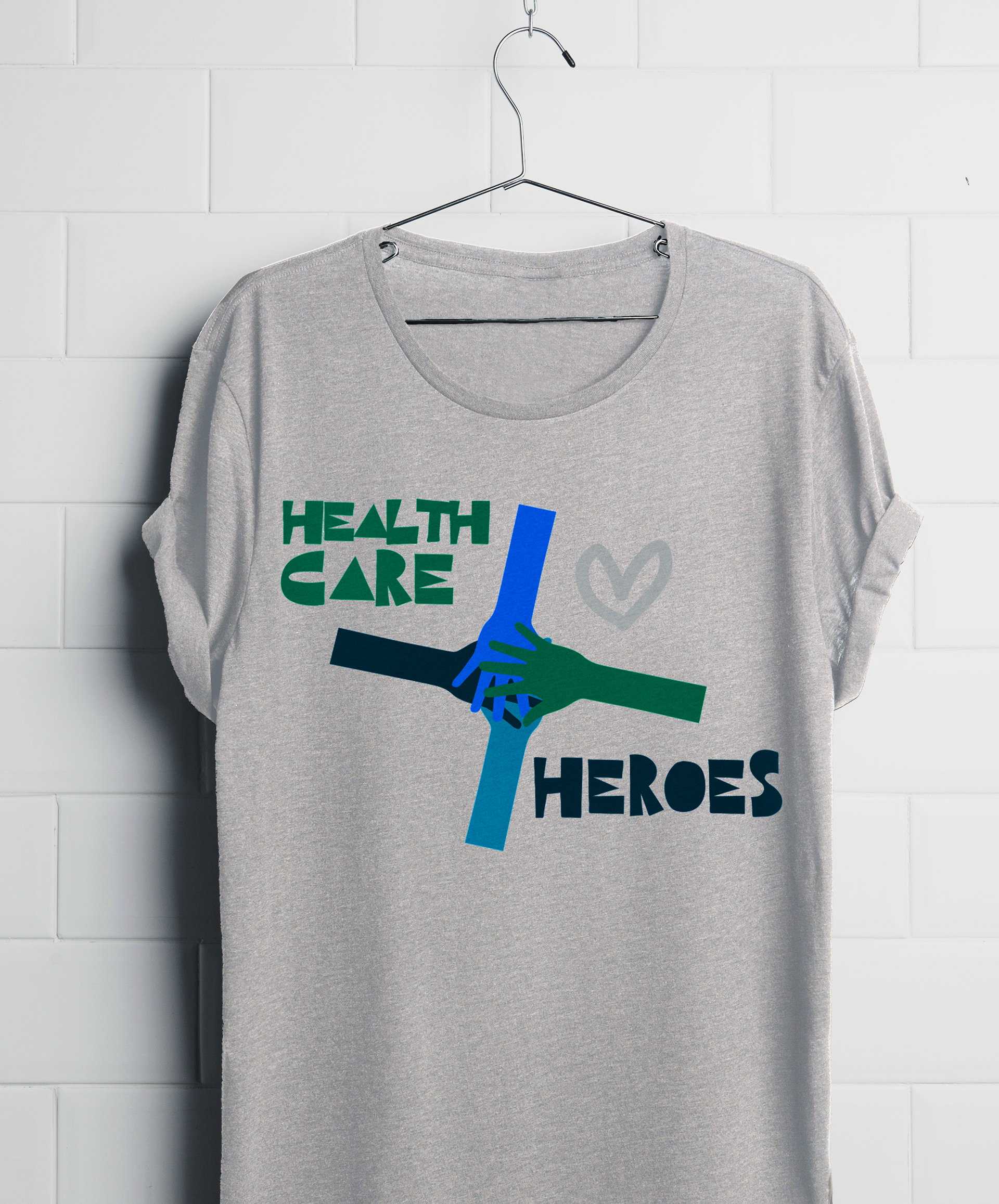 Healthcare Heroes: team logo concept, 2019