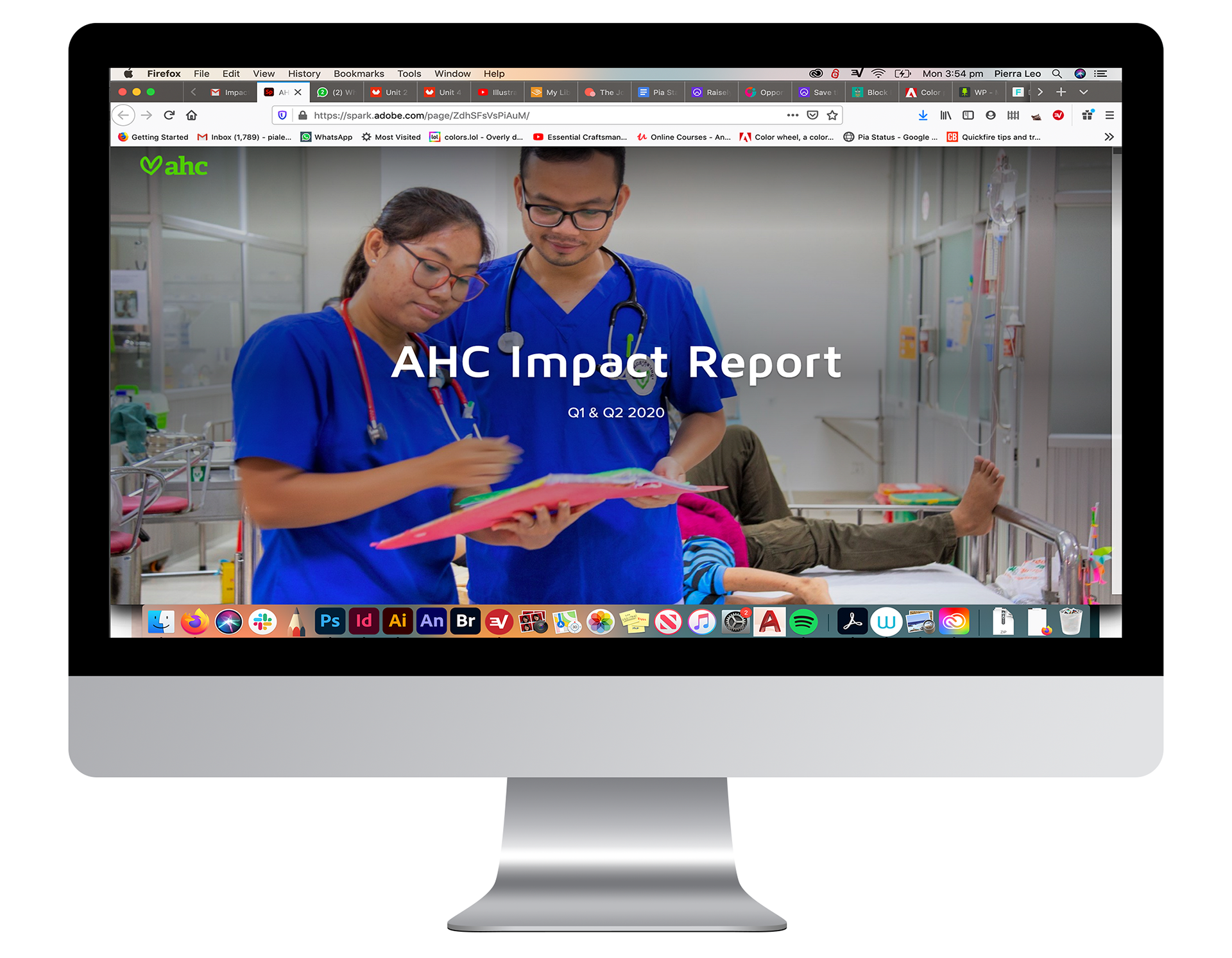AHC: Impact Report January-June 2020 (Adobe Spark), 2020