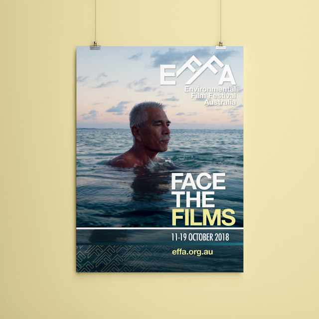EFFA: festival poster (primary branding), 2018