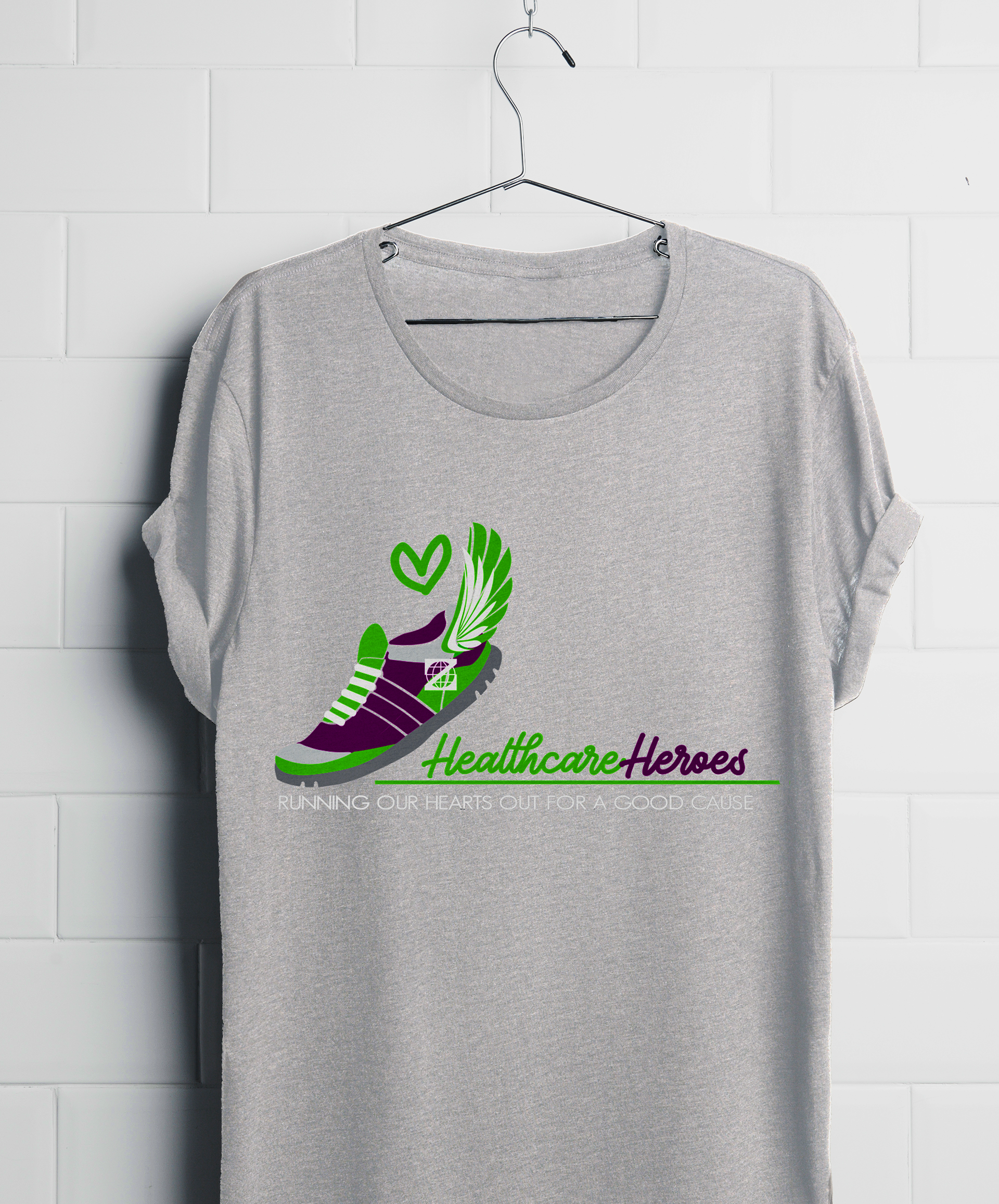 Healthcare Heroes: team logo concept, 2019
