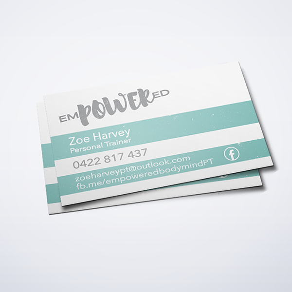 EmPowered Personal Training: logo design, 2016