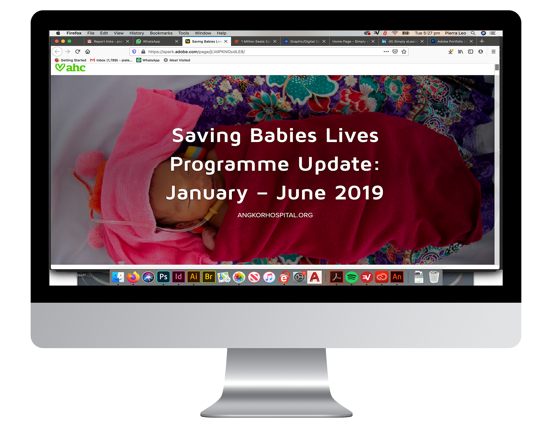 AHC: Saving Babies Lives Report January-June 2019 (Adobe Spark), 2019