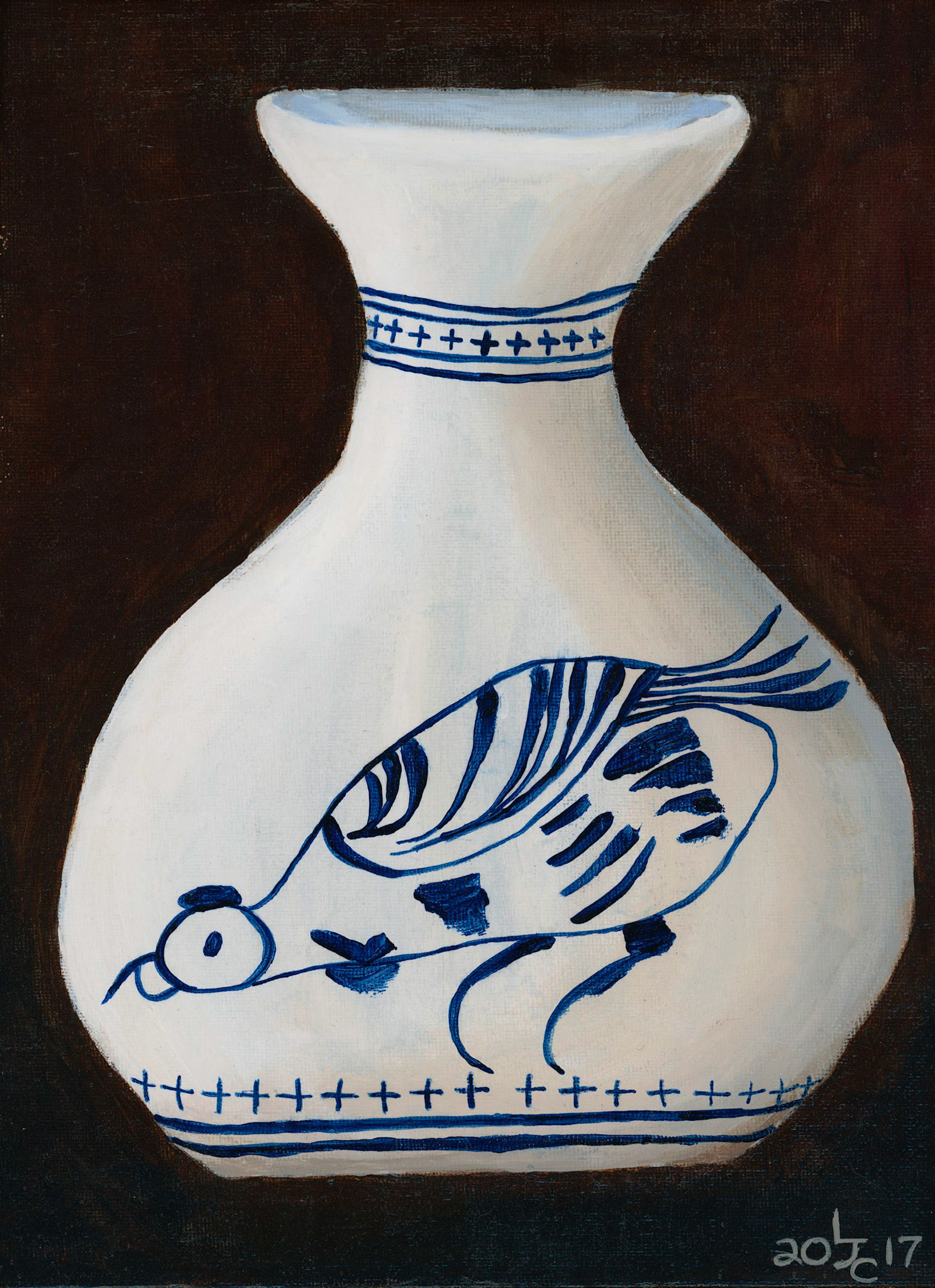 Chicken Vase