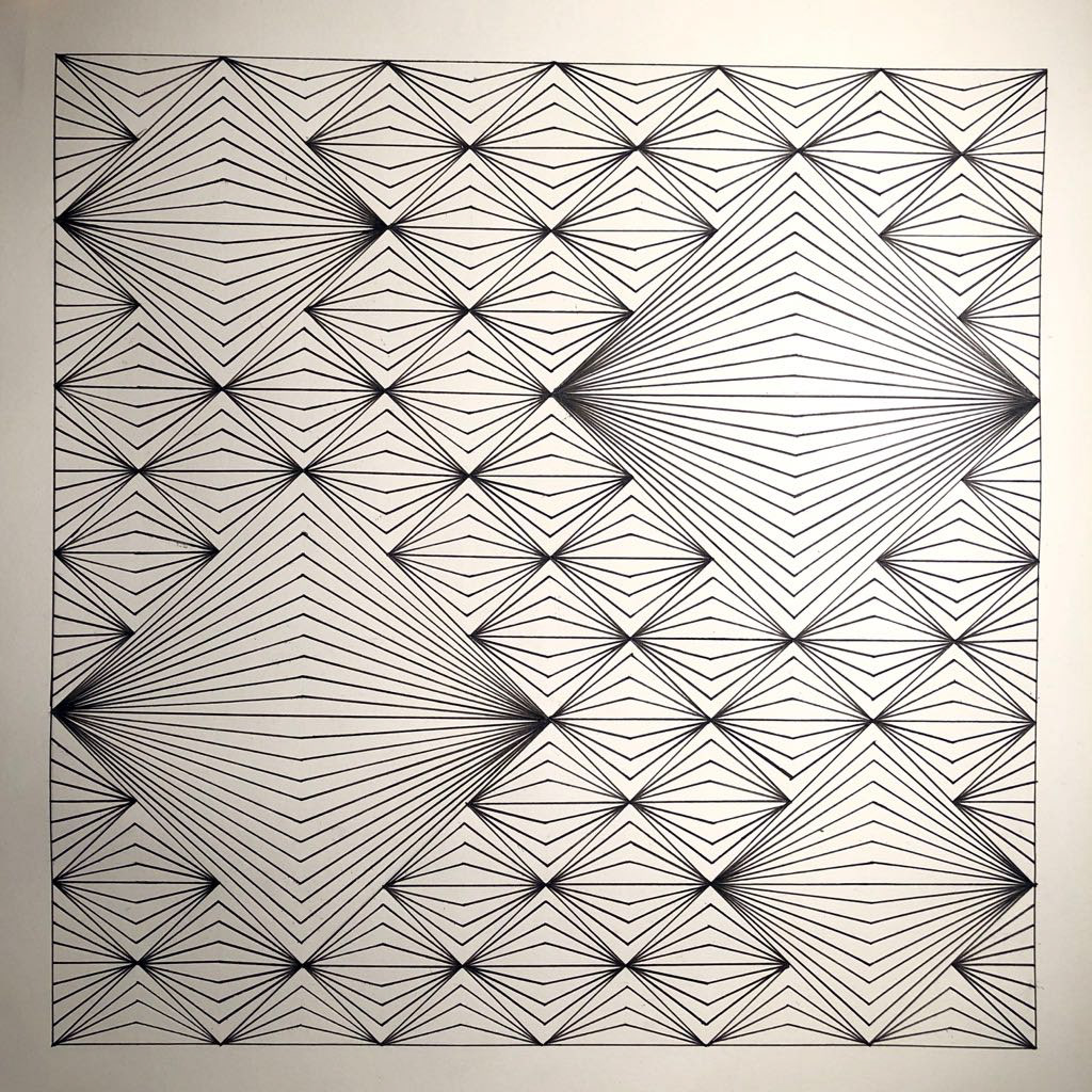 Pen on paper, 2018.