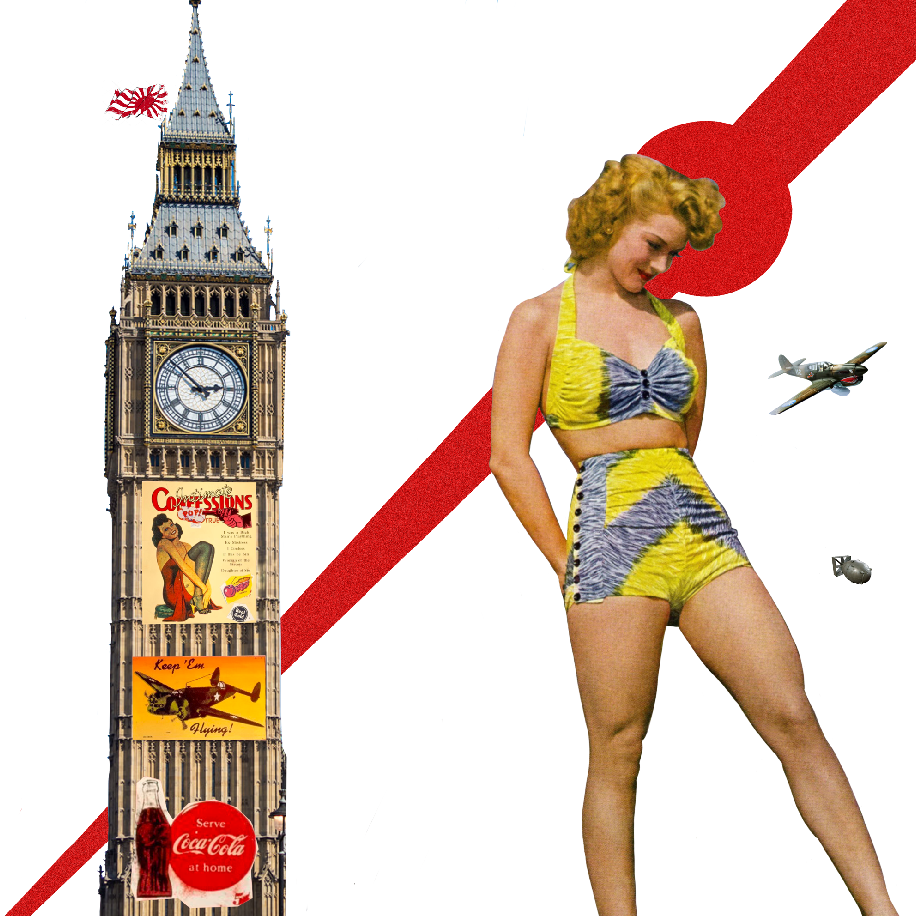 Fighting Freedoms Digital Collage