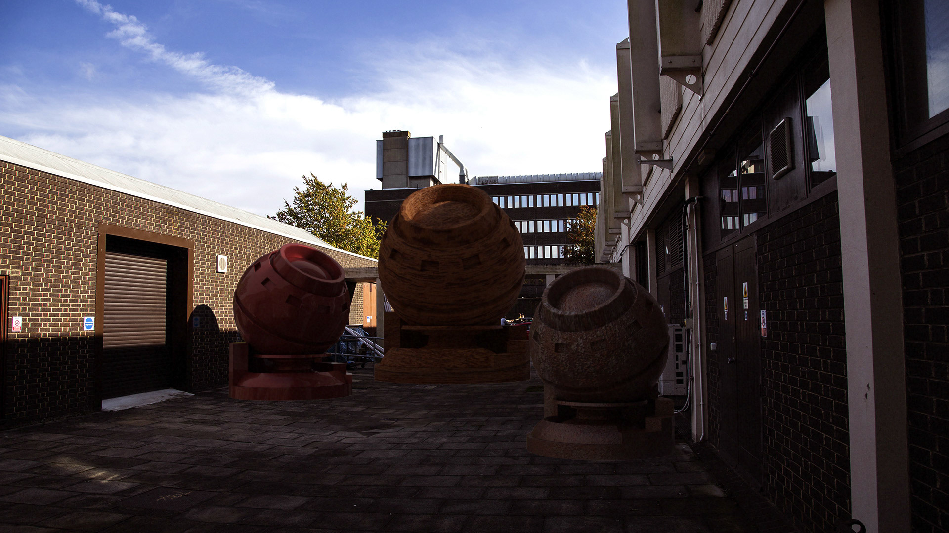 Objects in Jennison Bulding 1