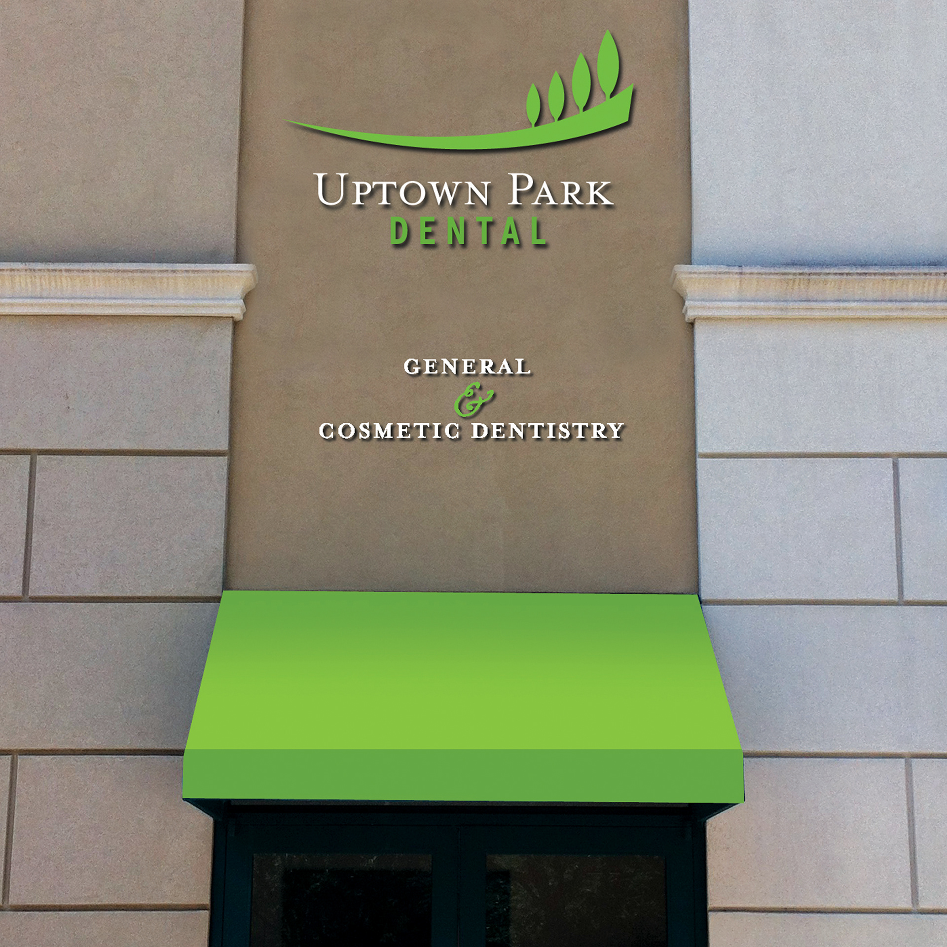 Uptown Park Dental Branding, Signage and Website