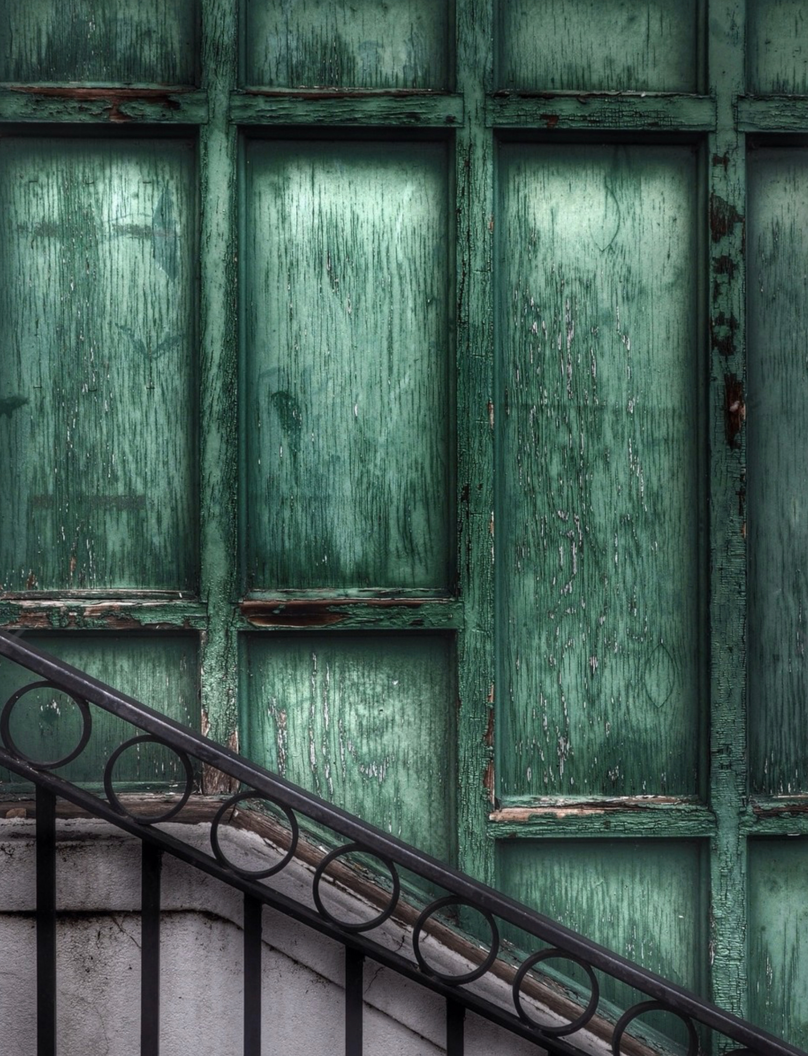 Detail of Washington Park Boathouse, Denver, Colorado