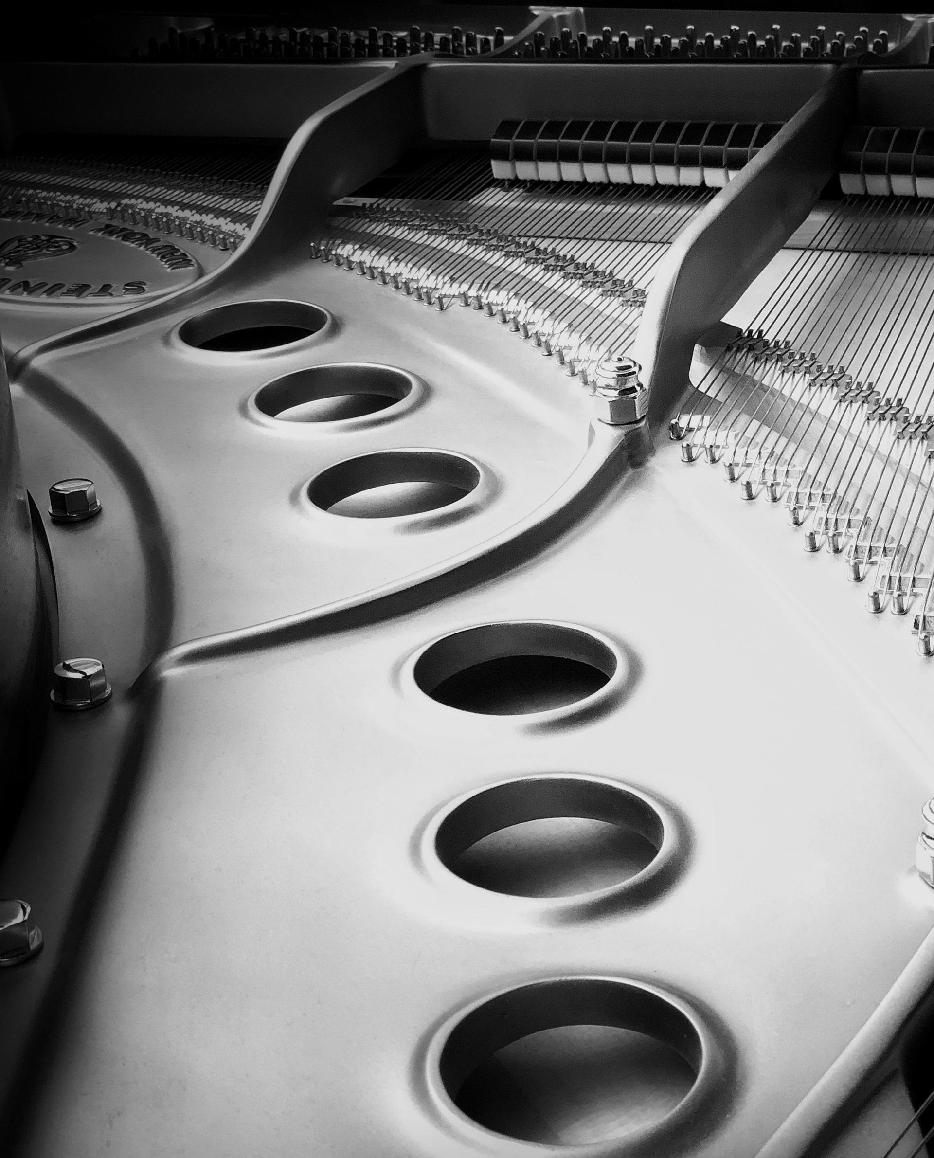 Interior of a Grand Piano