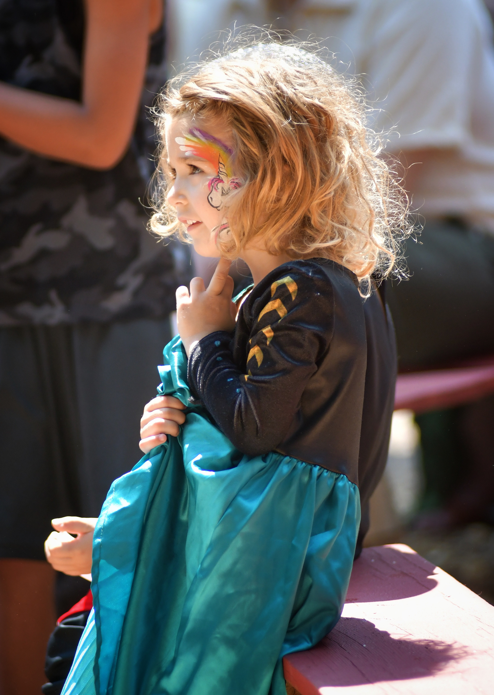 Young Child at Colorado Renaissance Festival