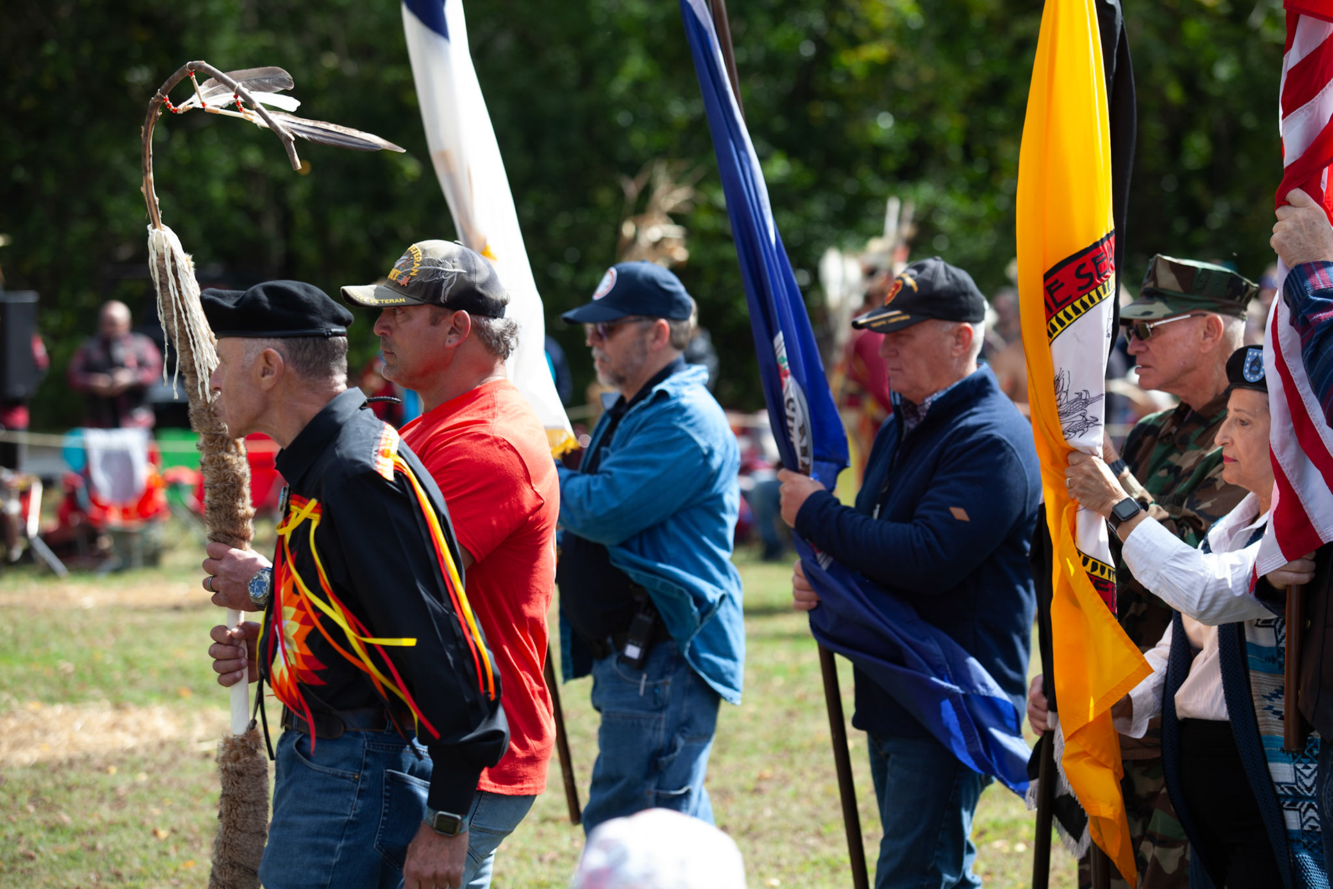 Veterans Flag Ceremony