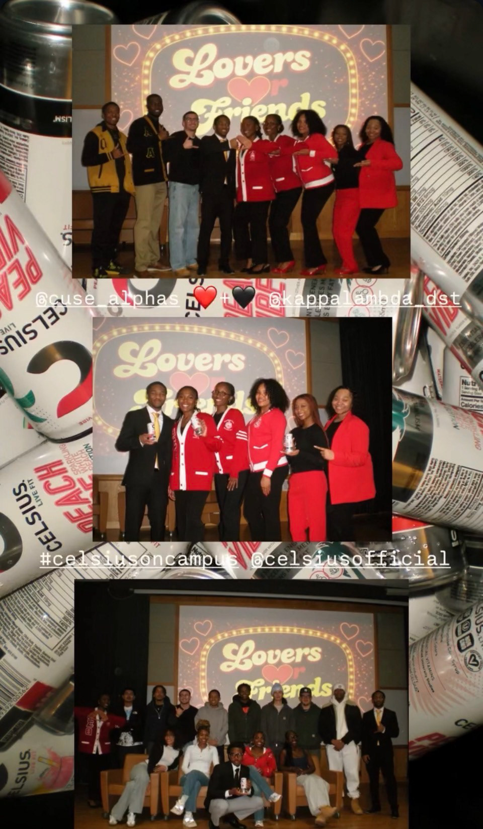 Alpha Phi Phi Fraternity Inc. and Delta Sigma Theta Sorority Inc. : "Lovers and Friends" Collaboration Valentine's Day Event 