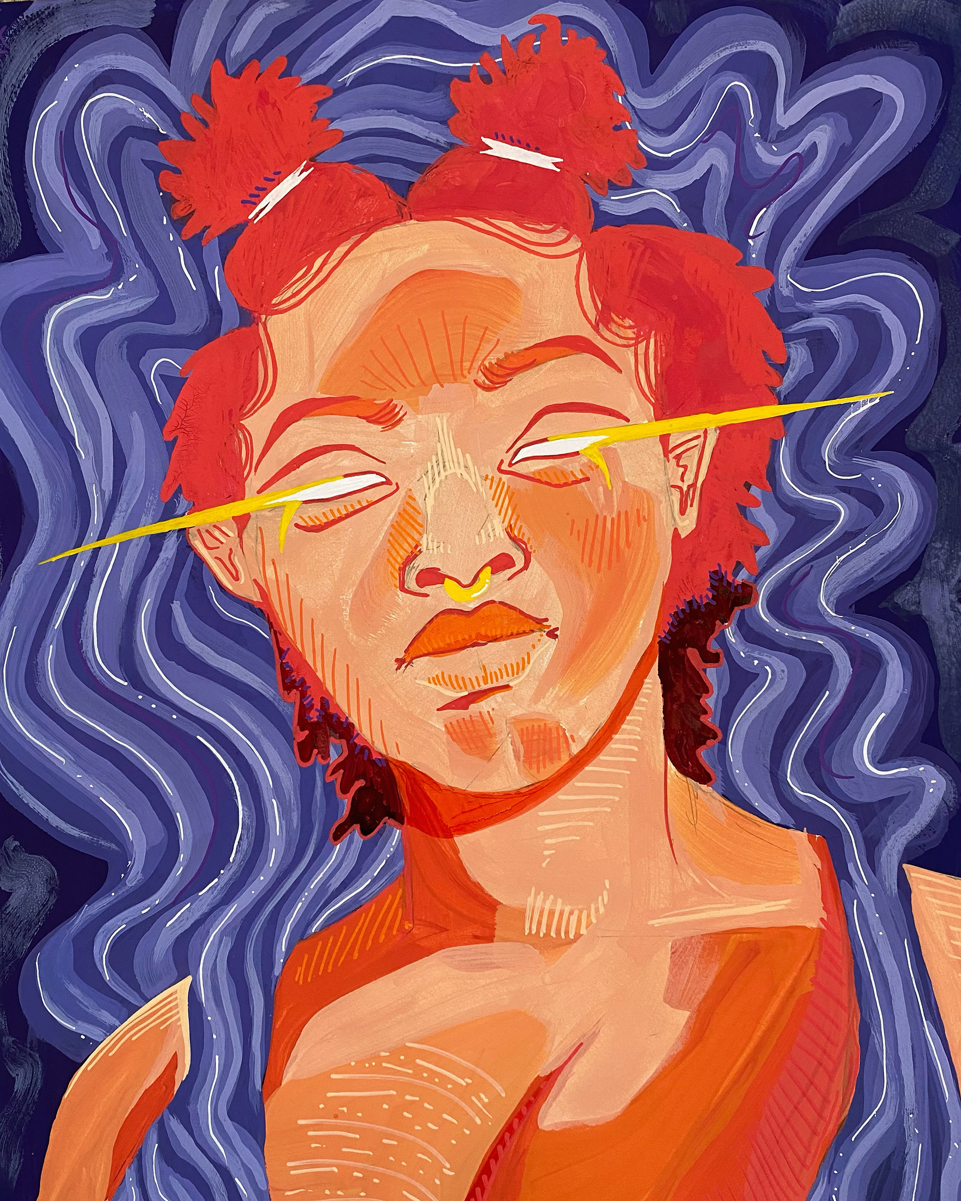 Undulating Self-Portrait 2021