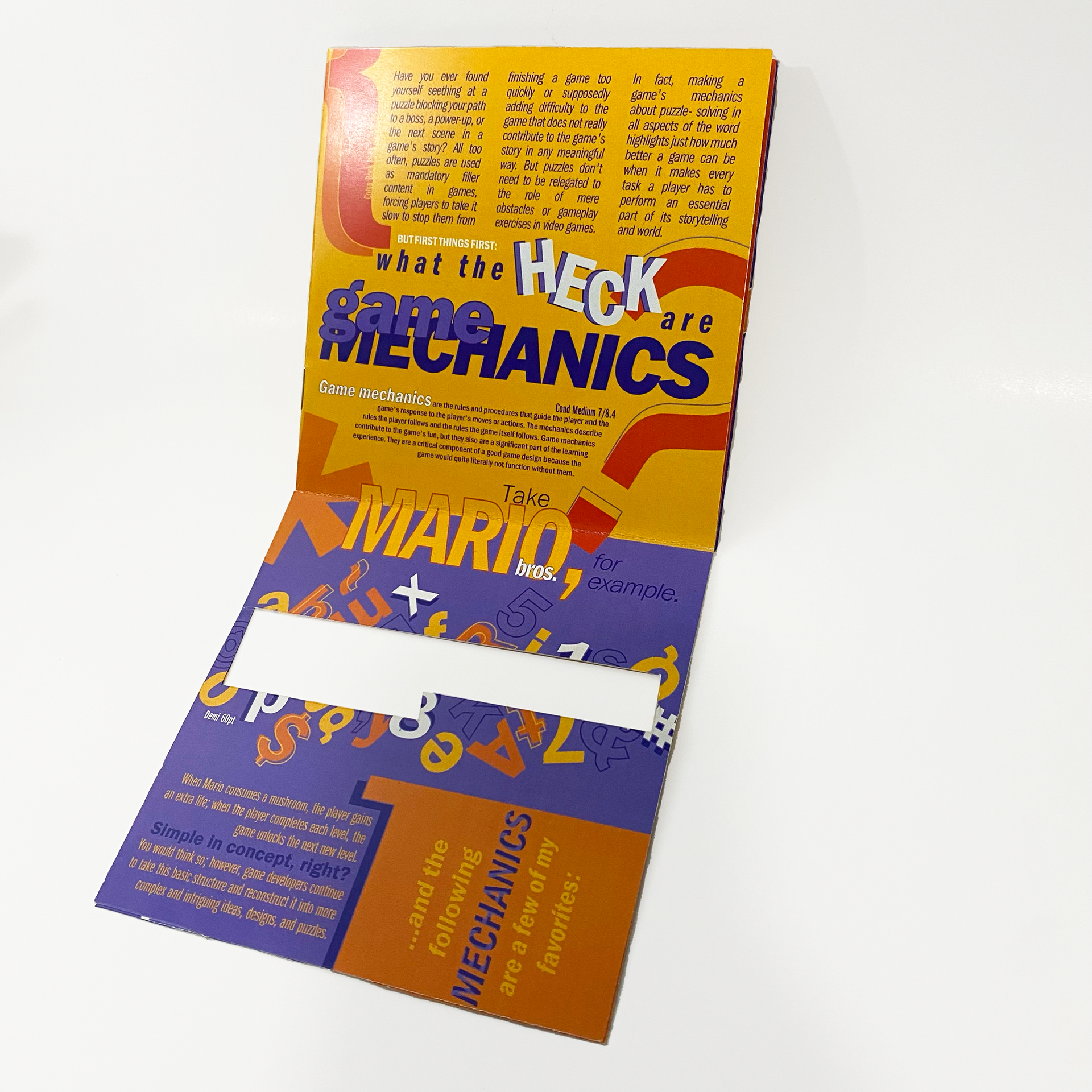 Flap Spread Mockup