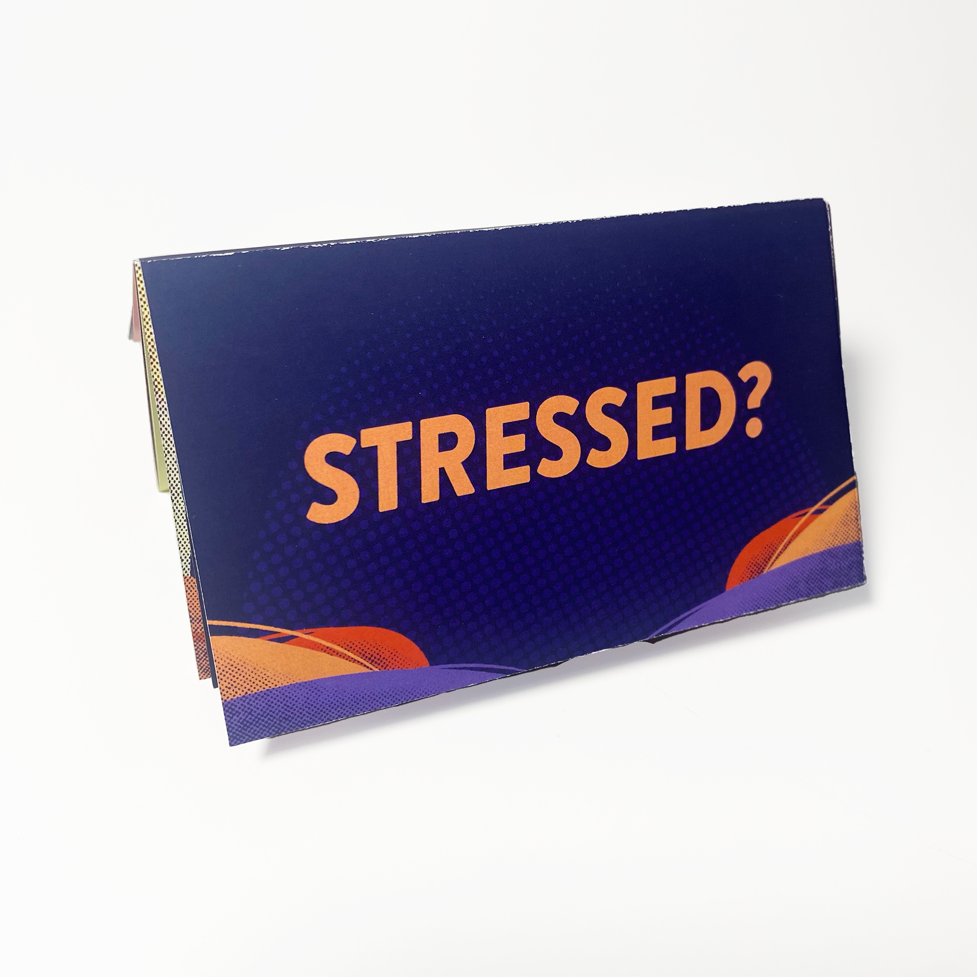 Self-Mailer Zine Mockup - Standing