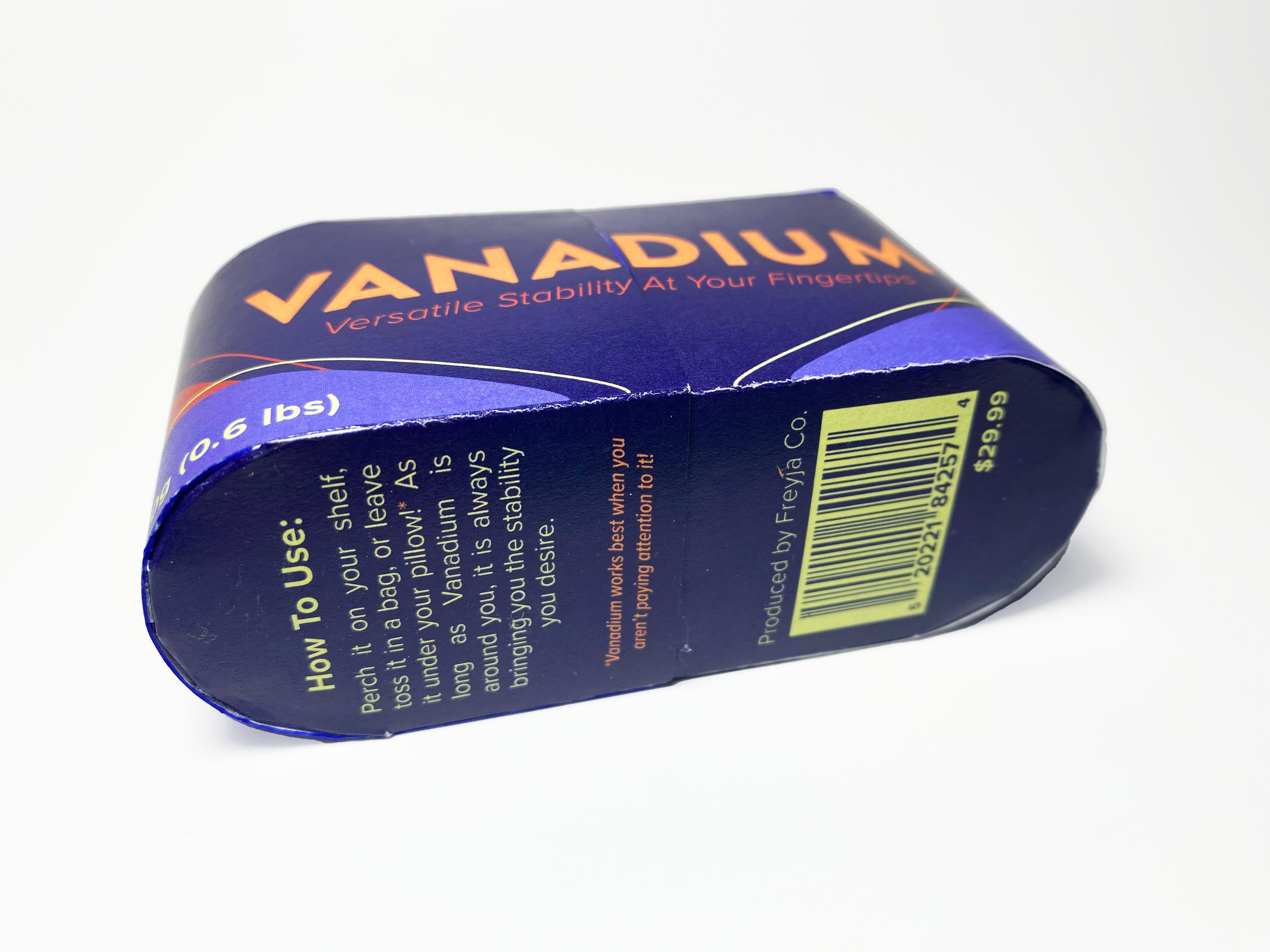 Vanadium Packaging - Bottom
