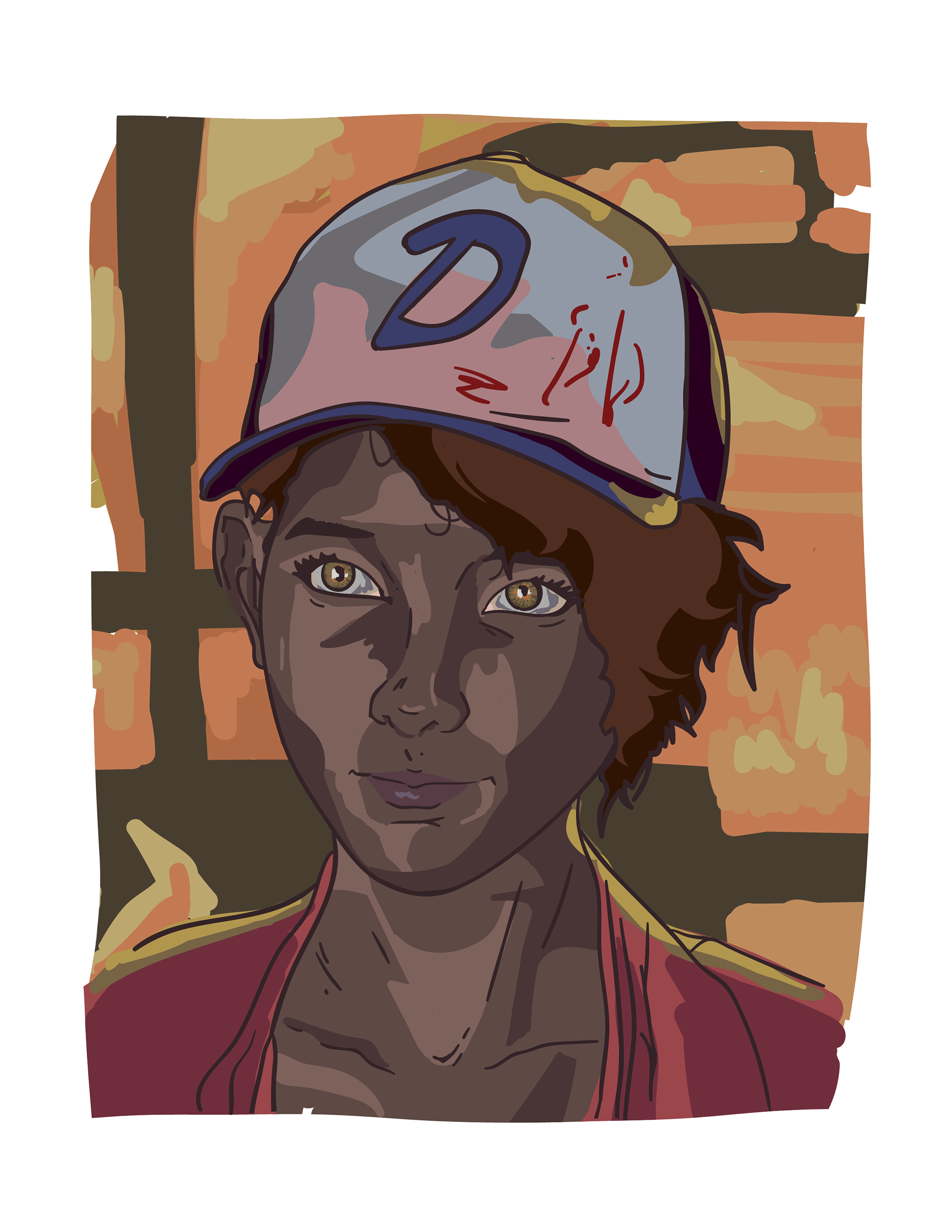 Clementine - TWD Telltale Fanart