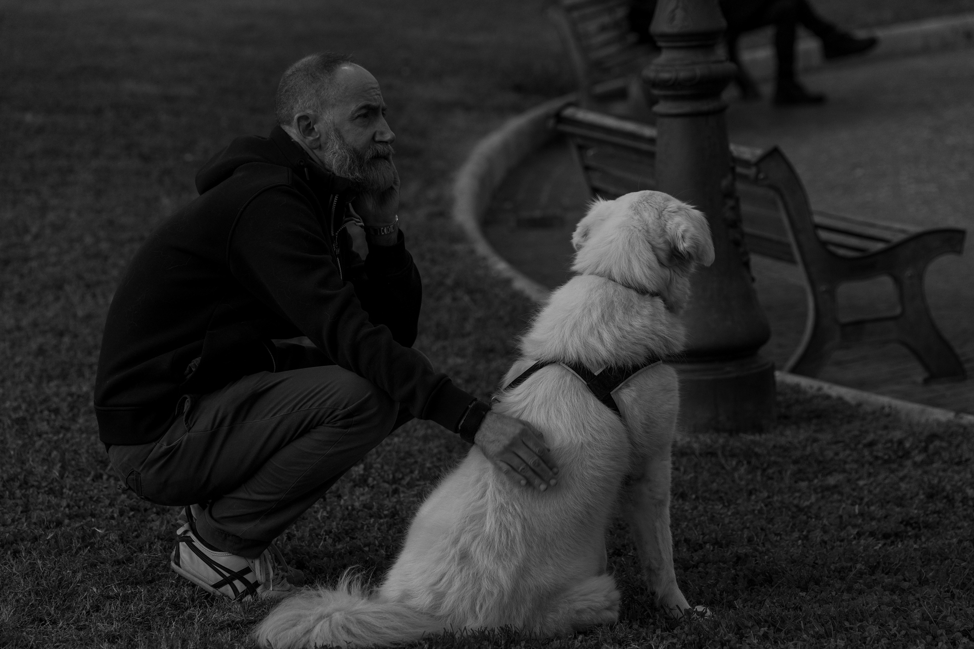 Italian Man & Dog Portrait in Rome, 2025