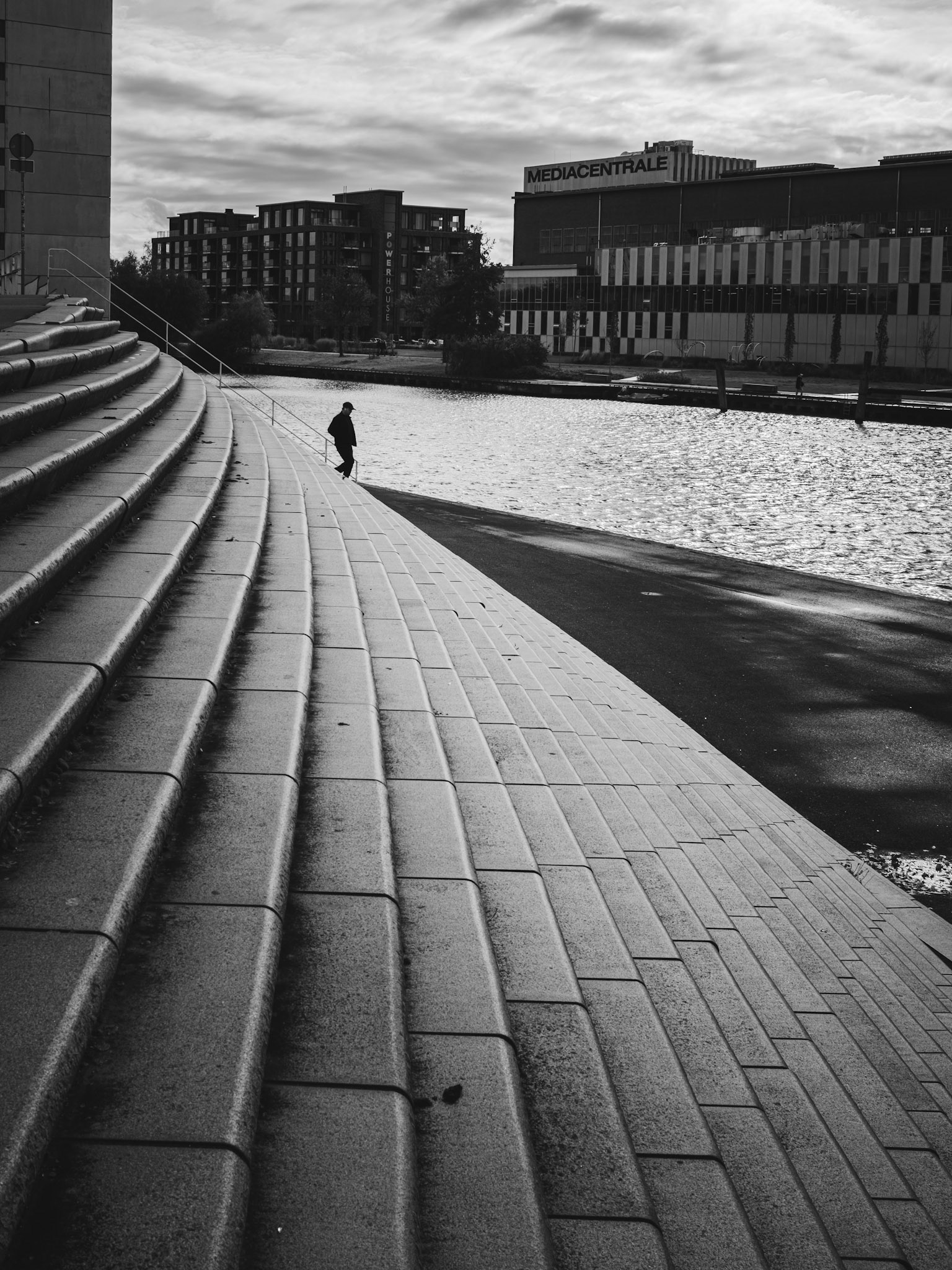 Traplijnen Groningen: eenzame afdaling.