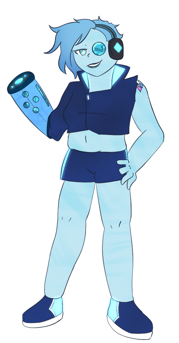Larimar - Steven Universe-like pirate