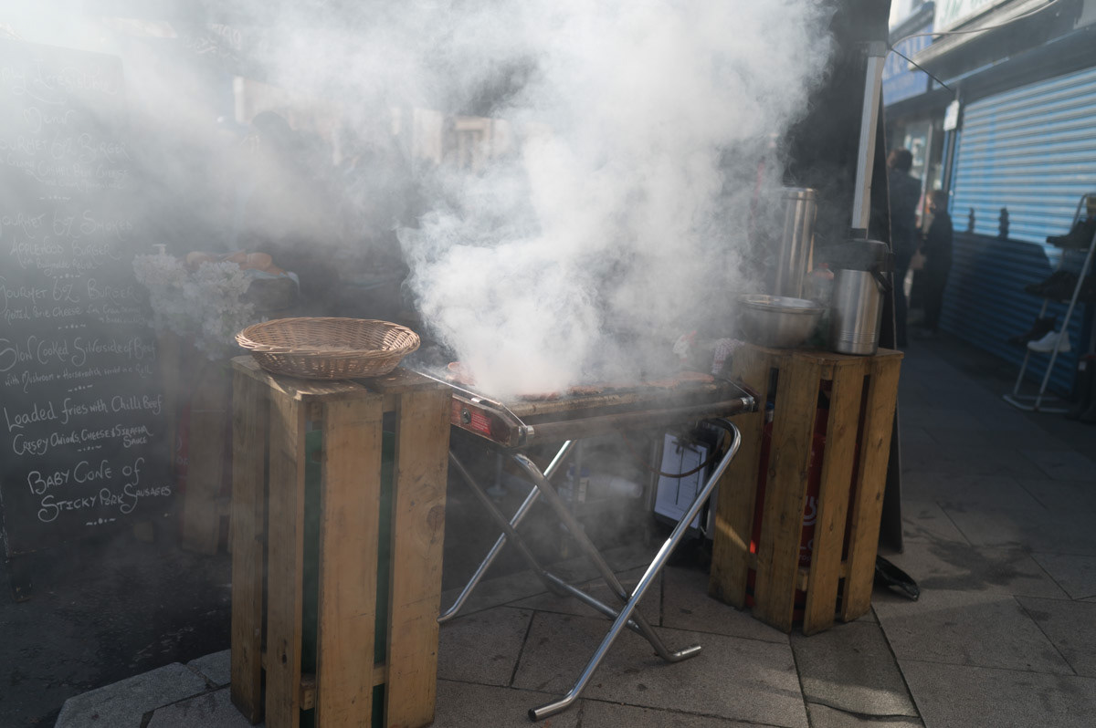 Food on BBQ