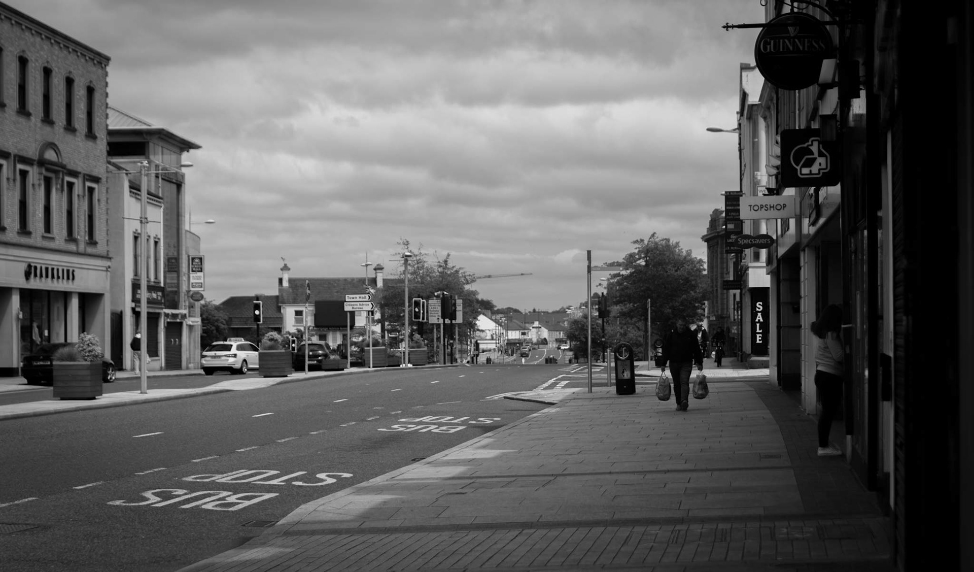 high street