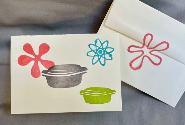 Handstamped Greeting Cards