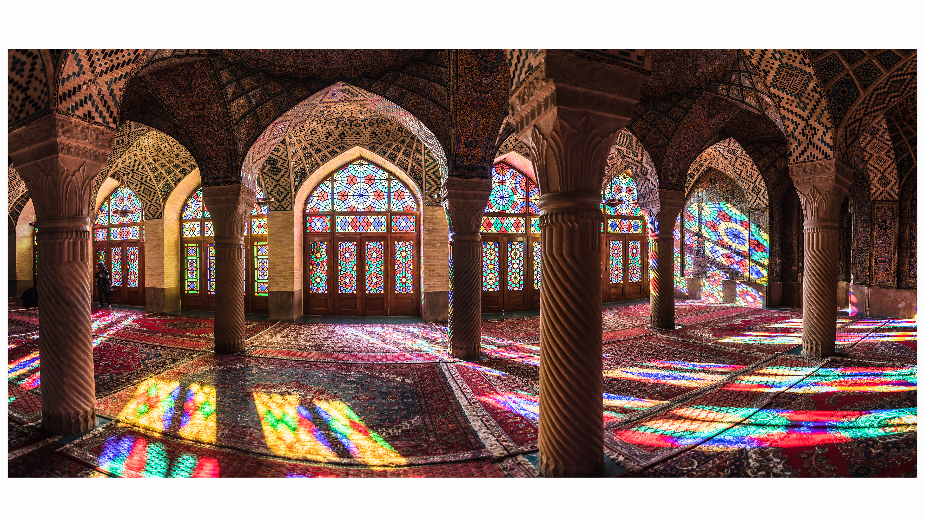 Mesquita Colorida de Xiraz - Irã