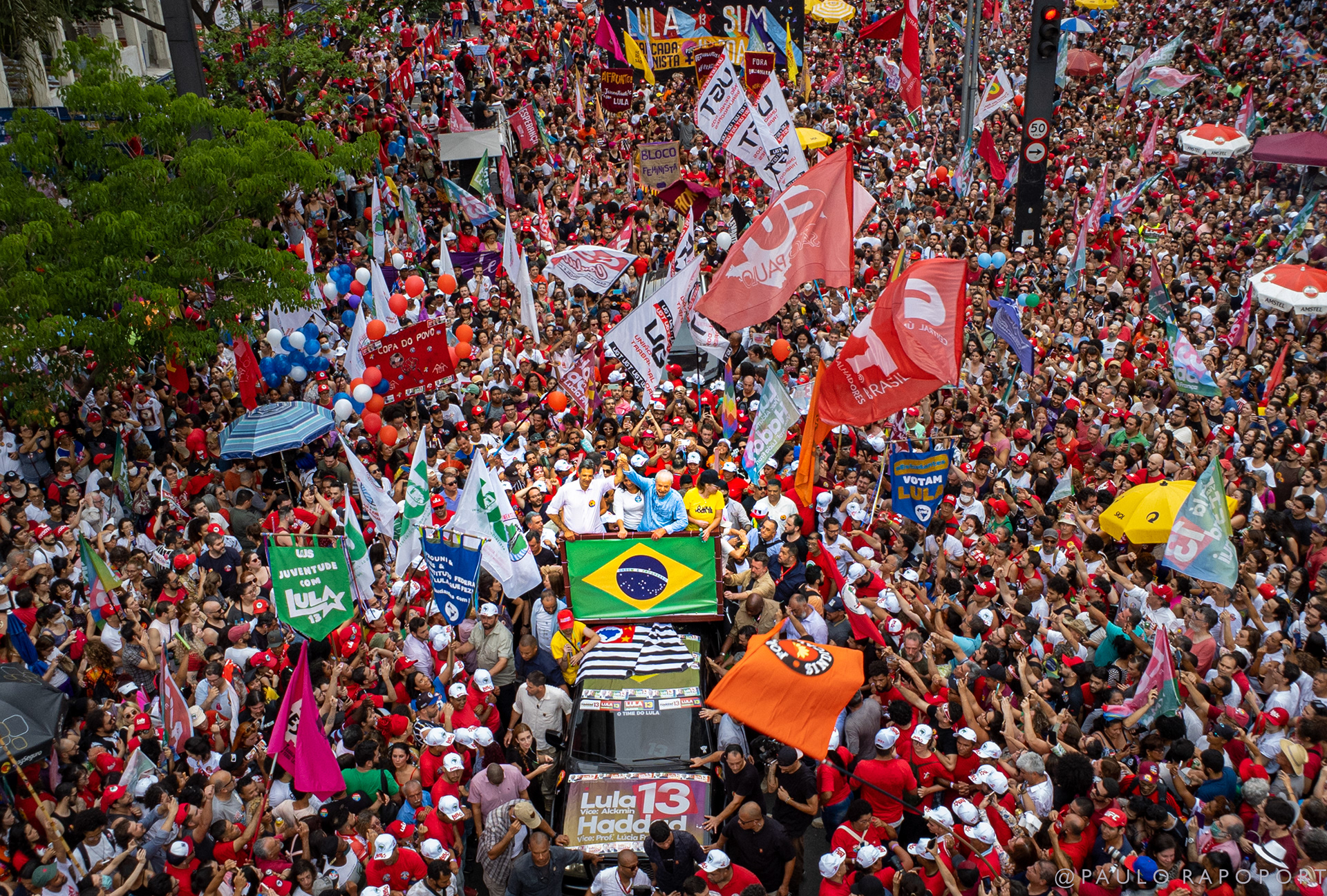 Dia 29/10 na Av Paulista ! Lula e Haddad