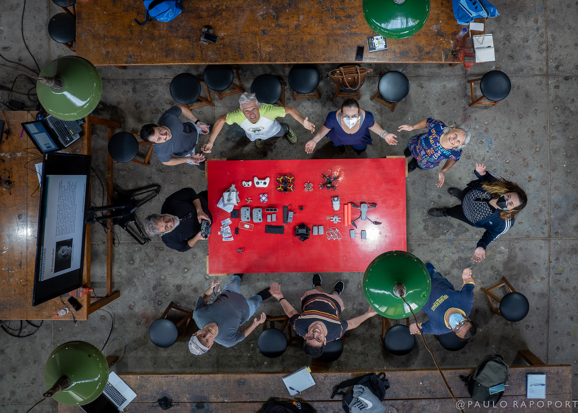 Curso de drone no Sesc Pompeia
