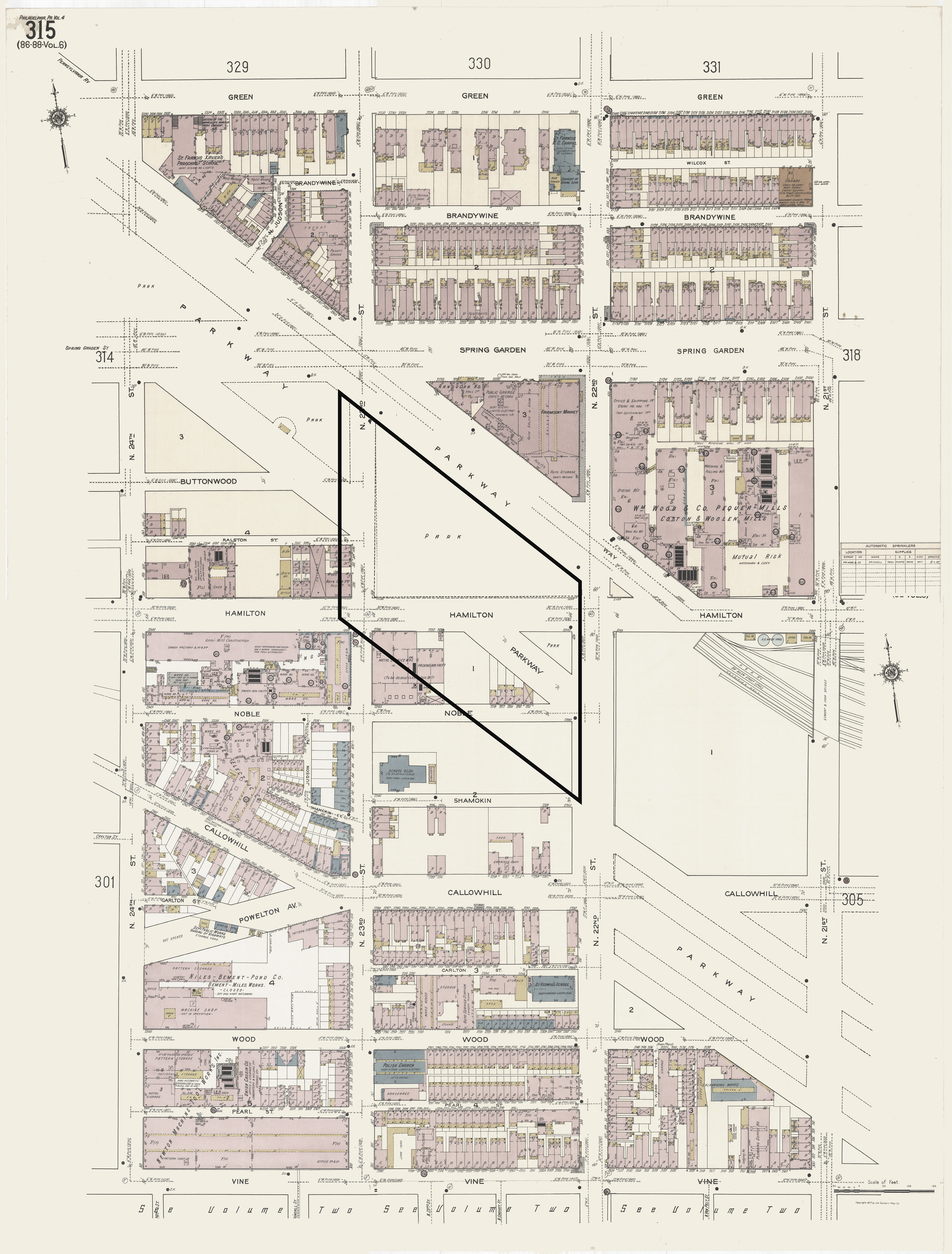 SANBORN MAP OF PHILADELPHIA