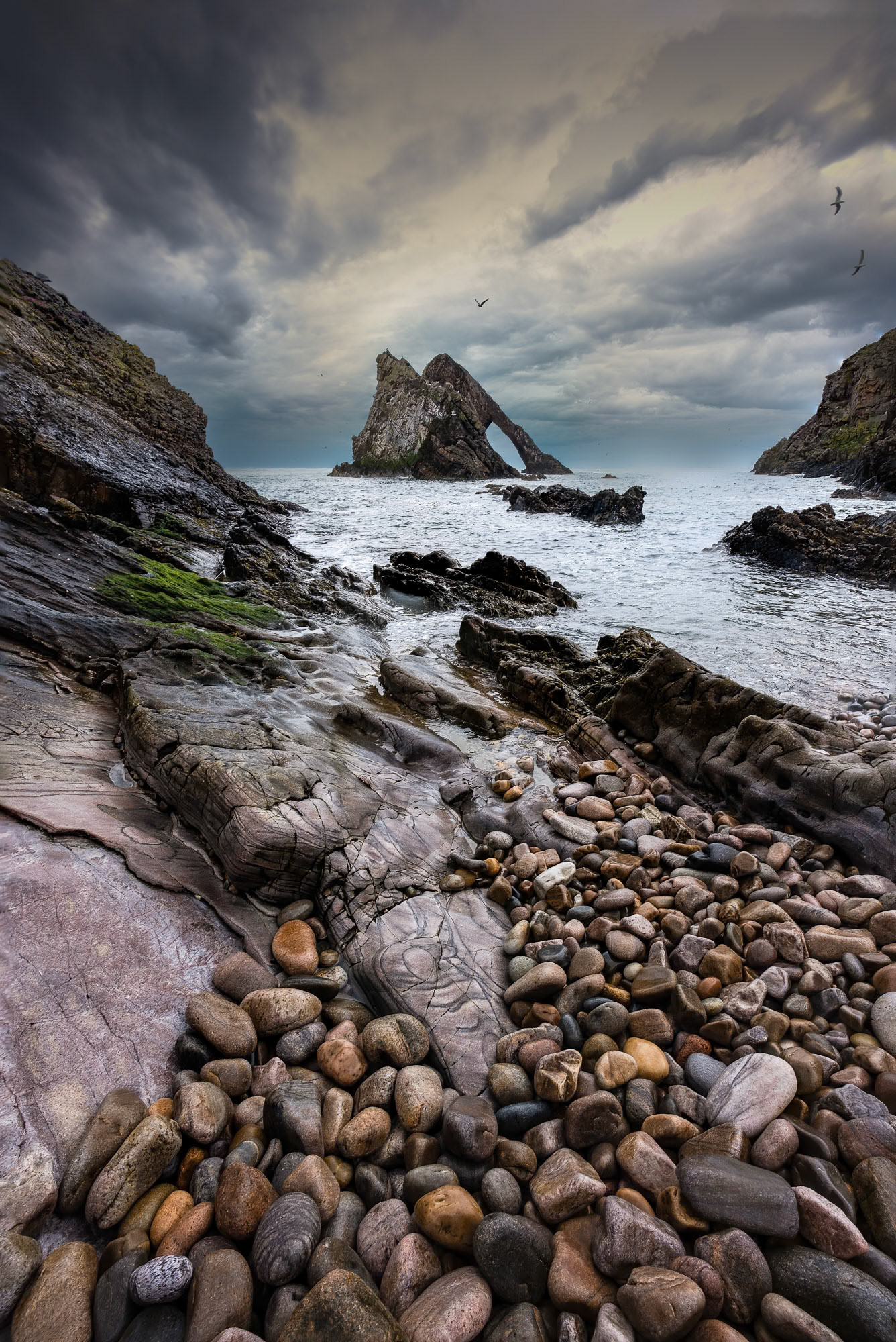Bow Fiddle Rock, Portknockie, Moray
