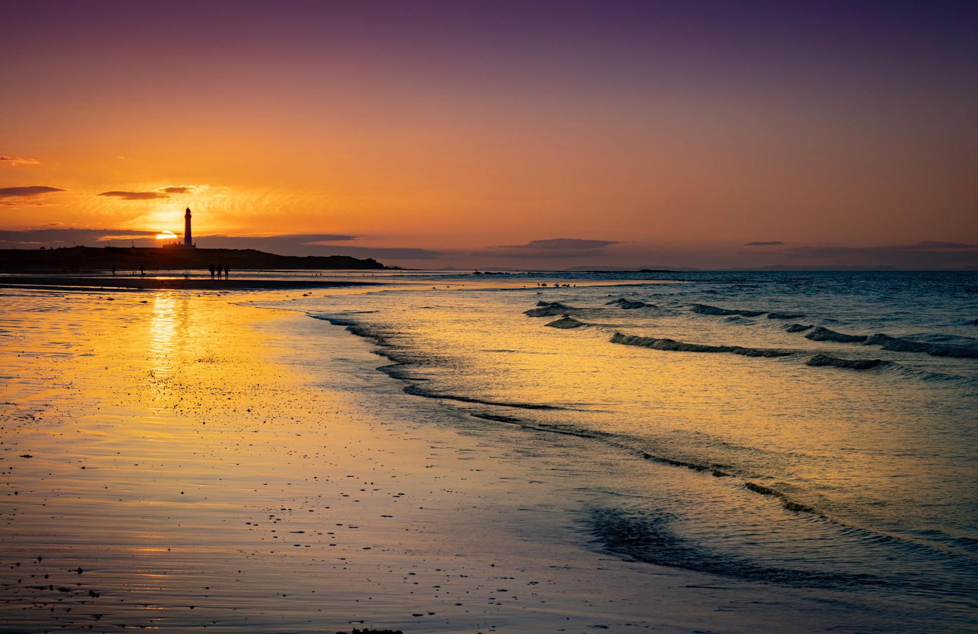 Sunset at Lossiemouth