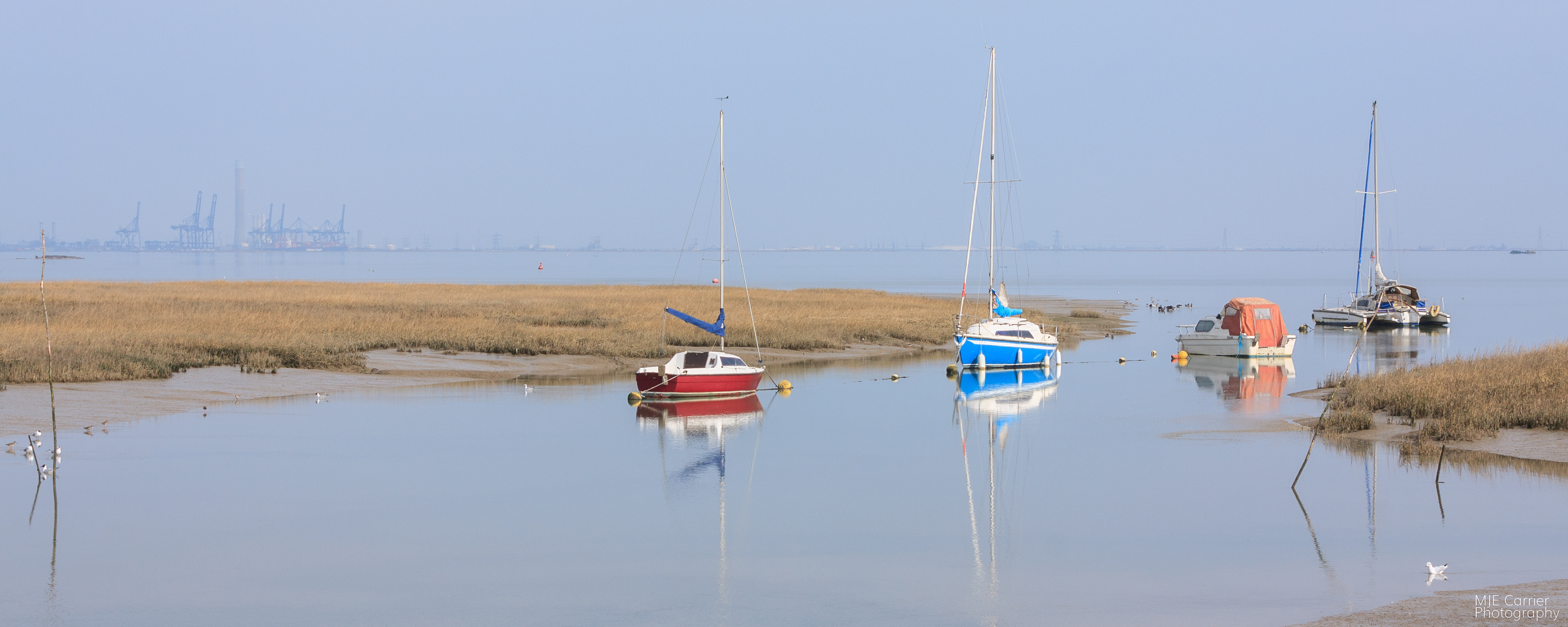 Boats at Riverside Country Park, Rainham