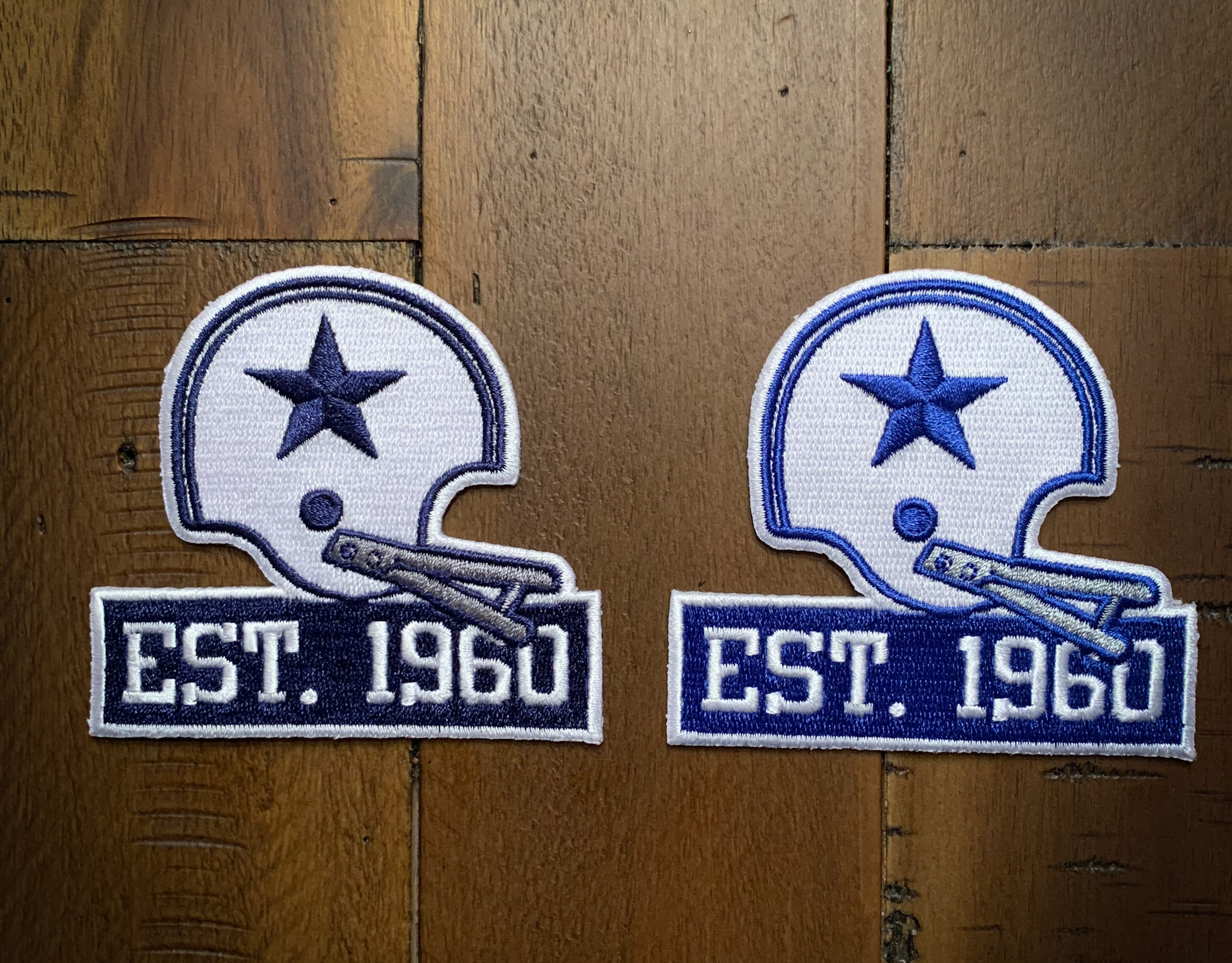 dallas cowboys est 1960 patch