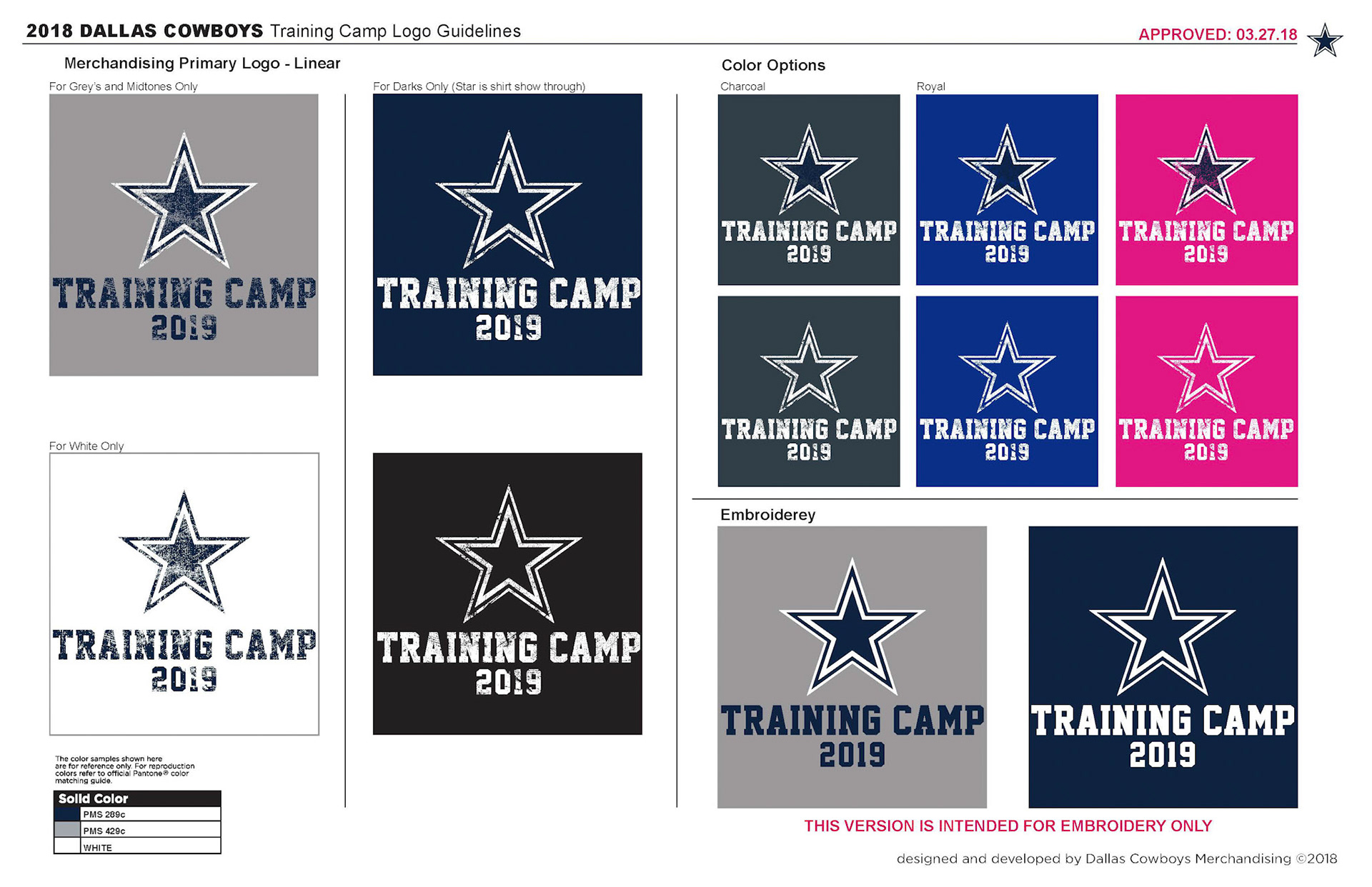 2019 Official Logo Style Guide 2