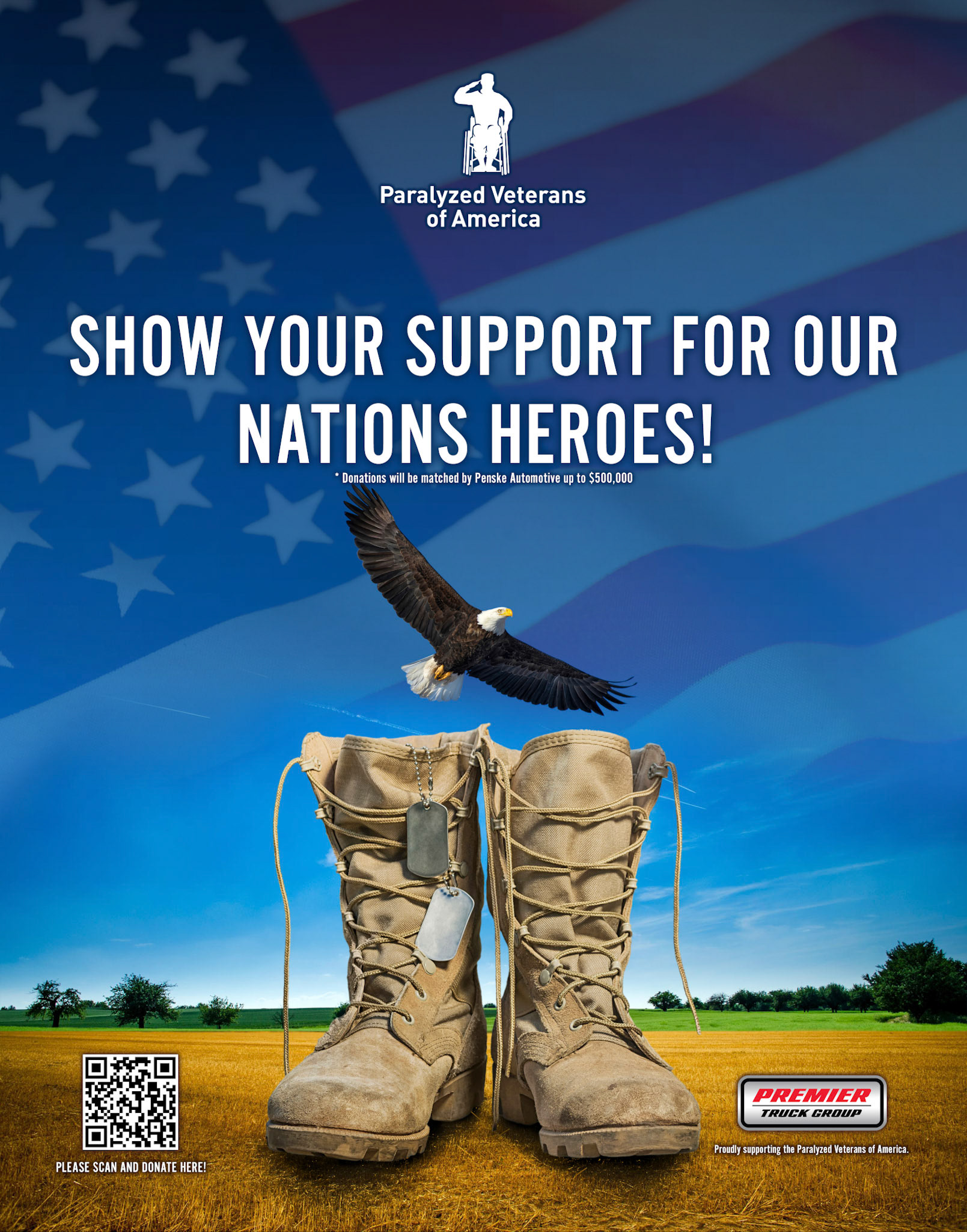 PVA Donation Poster