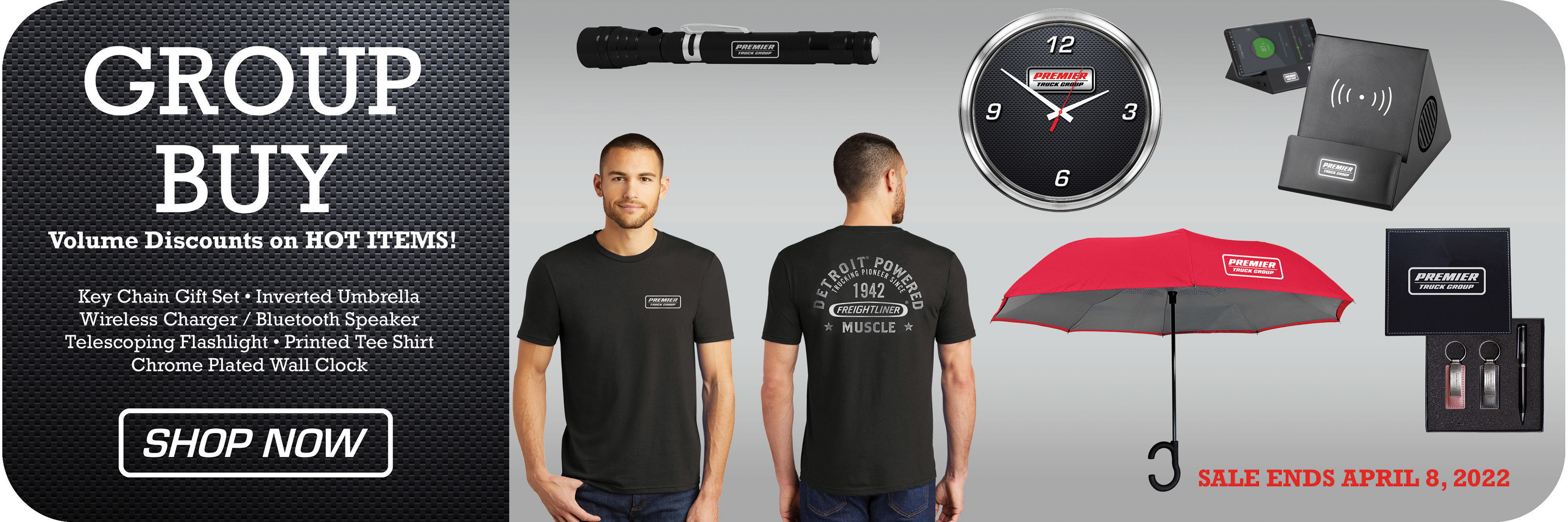 Website Banner for Promotional Group Buy