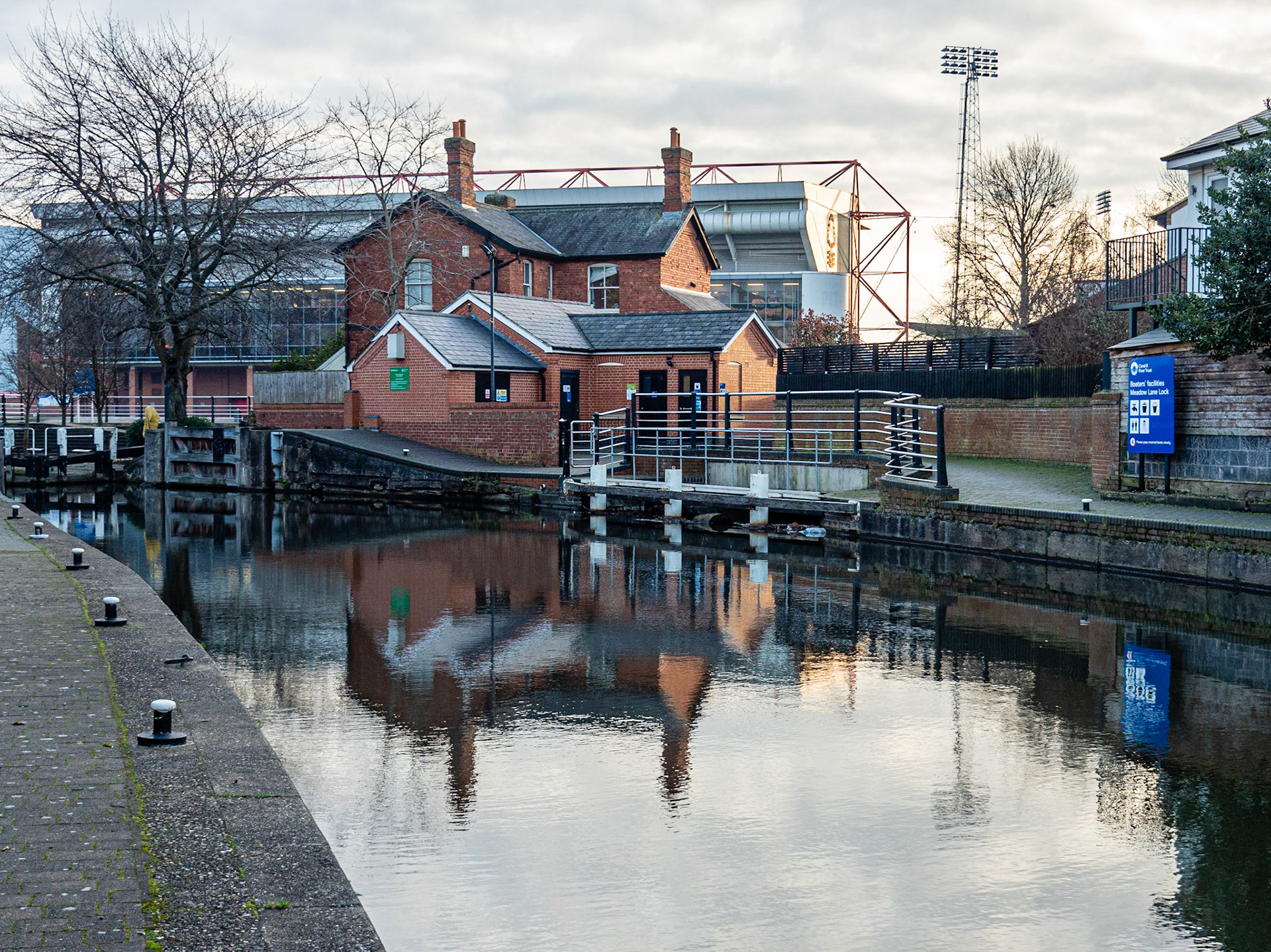 Meadow Lane Lock, Nottingham Canal
