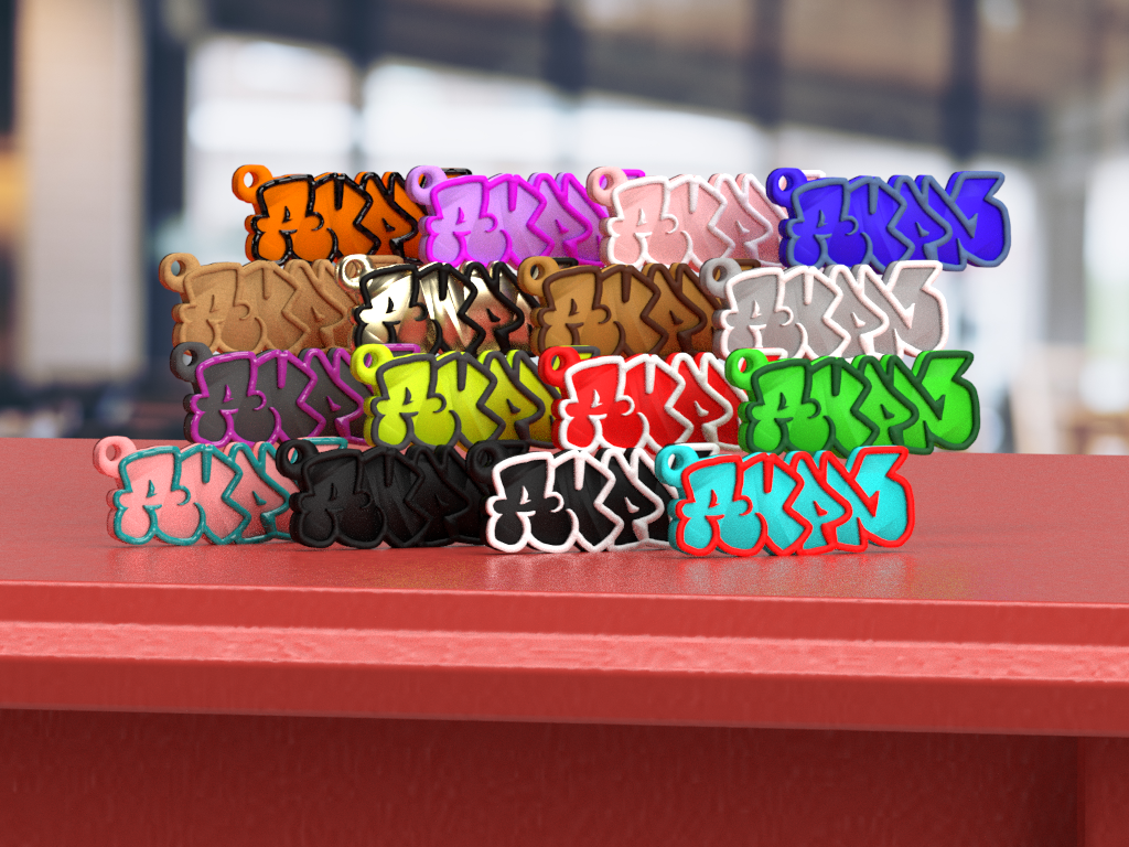 カラーバリエーションサンプル: Adobe Dimension