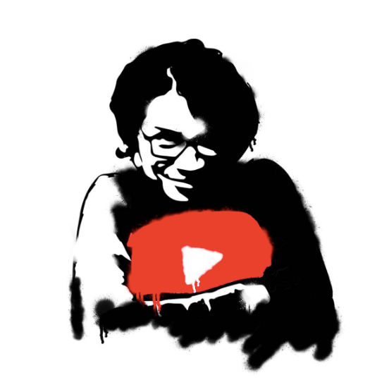 バンクシー風イラスト