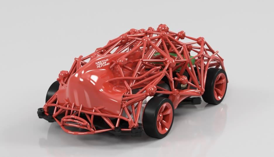 オリジナルミニ四駆のデザイン