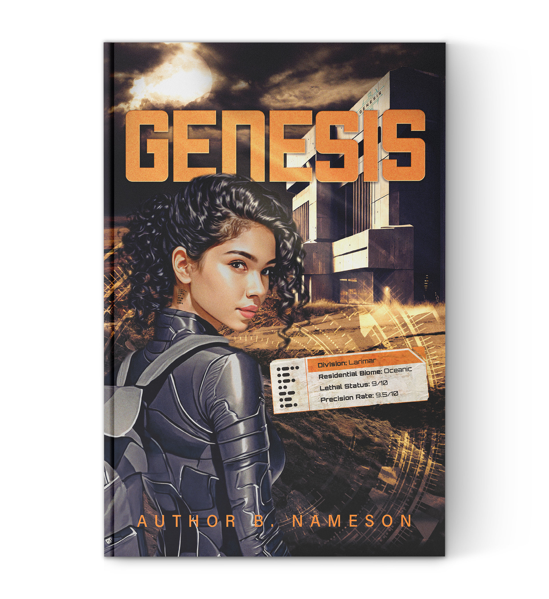 Book cover design - fiction - Sci-Fi/Fantasy YA